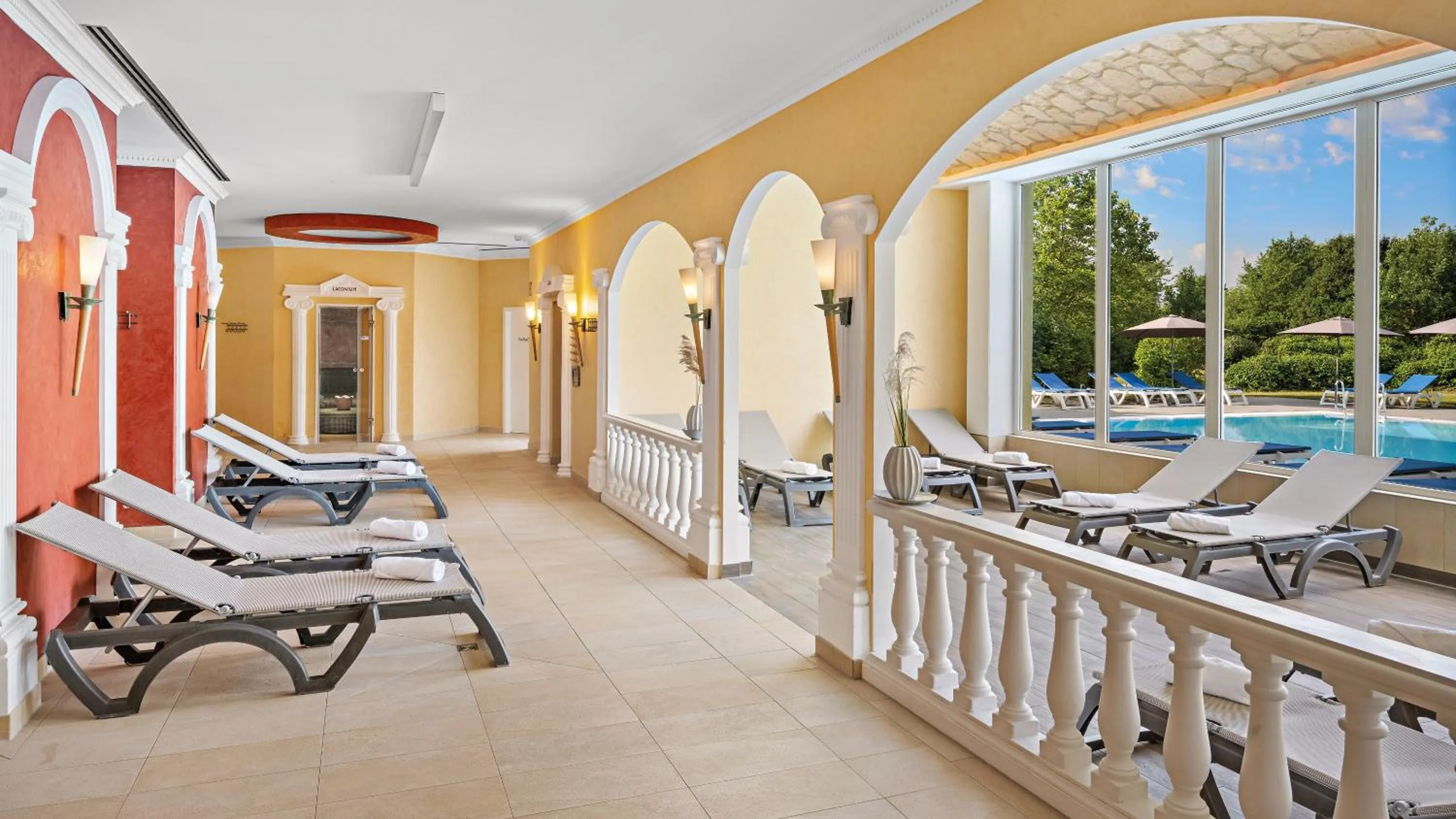 Sauna in Dorint MARC AUREL Spa & Golf Resort