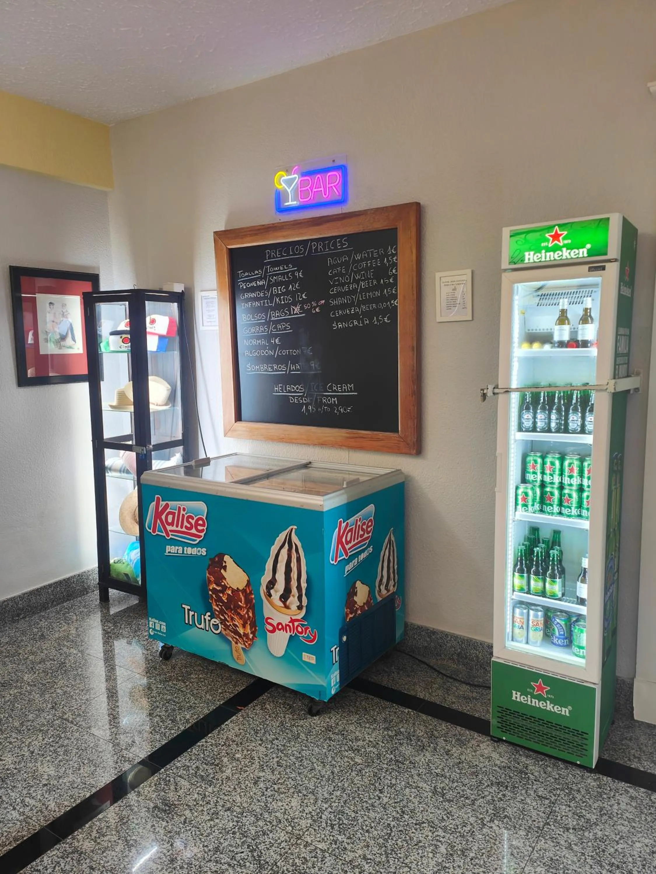 Lobby or reception in Hotel Don Cándido