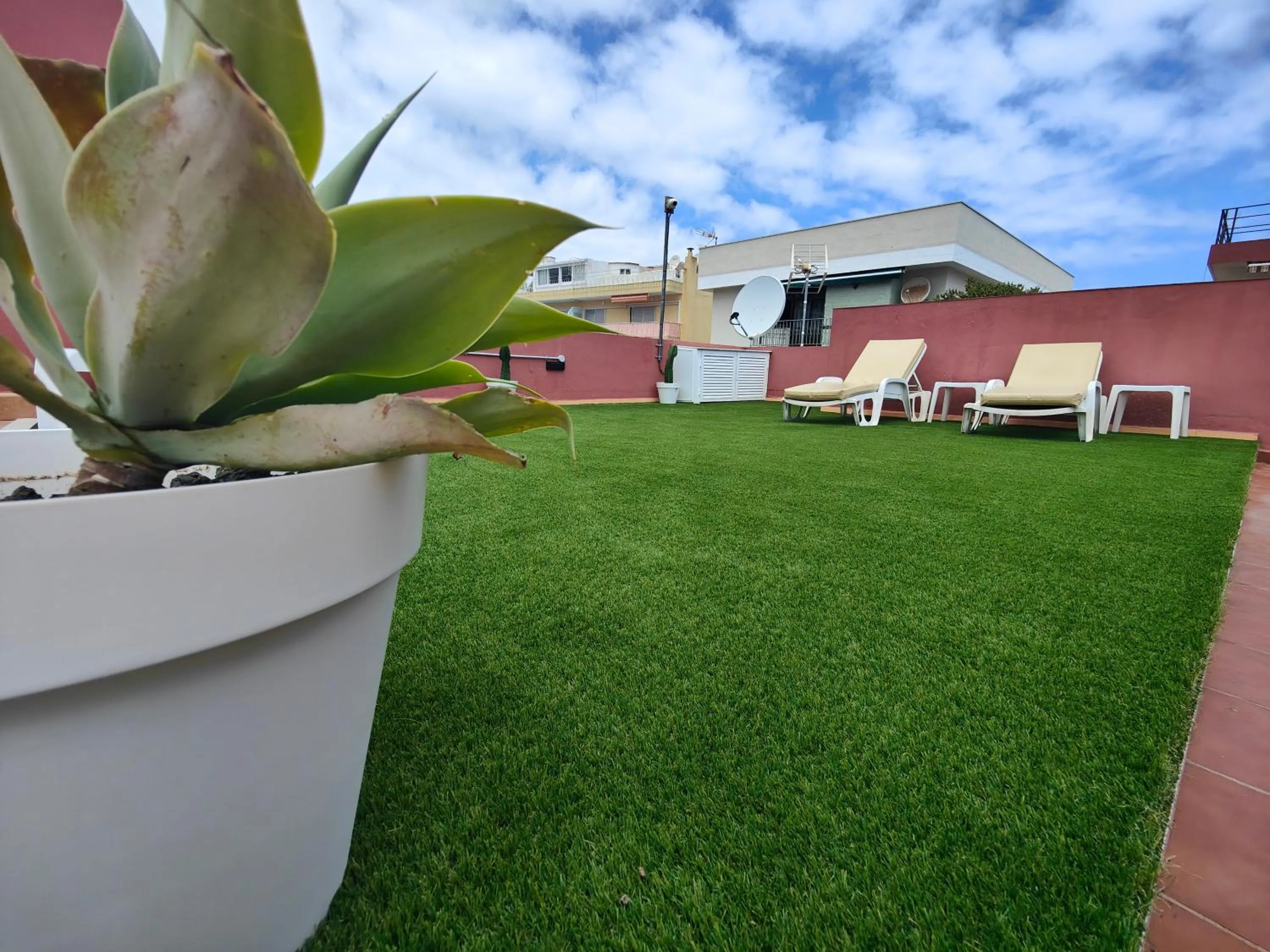 Patio in Hotel Don Cándido