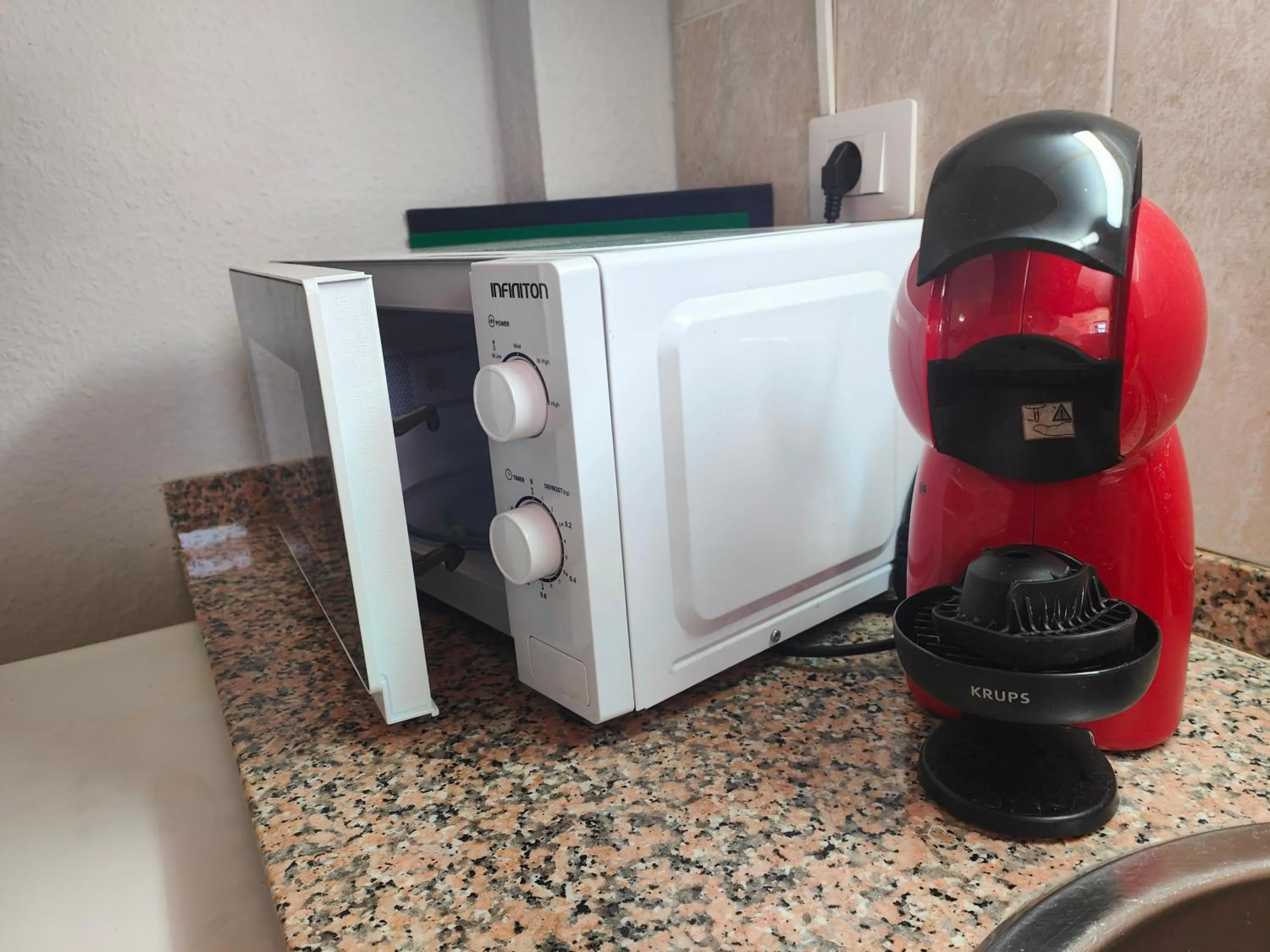 Kitchen or kitchenette in Hotel Don Cándido