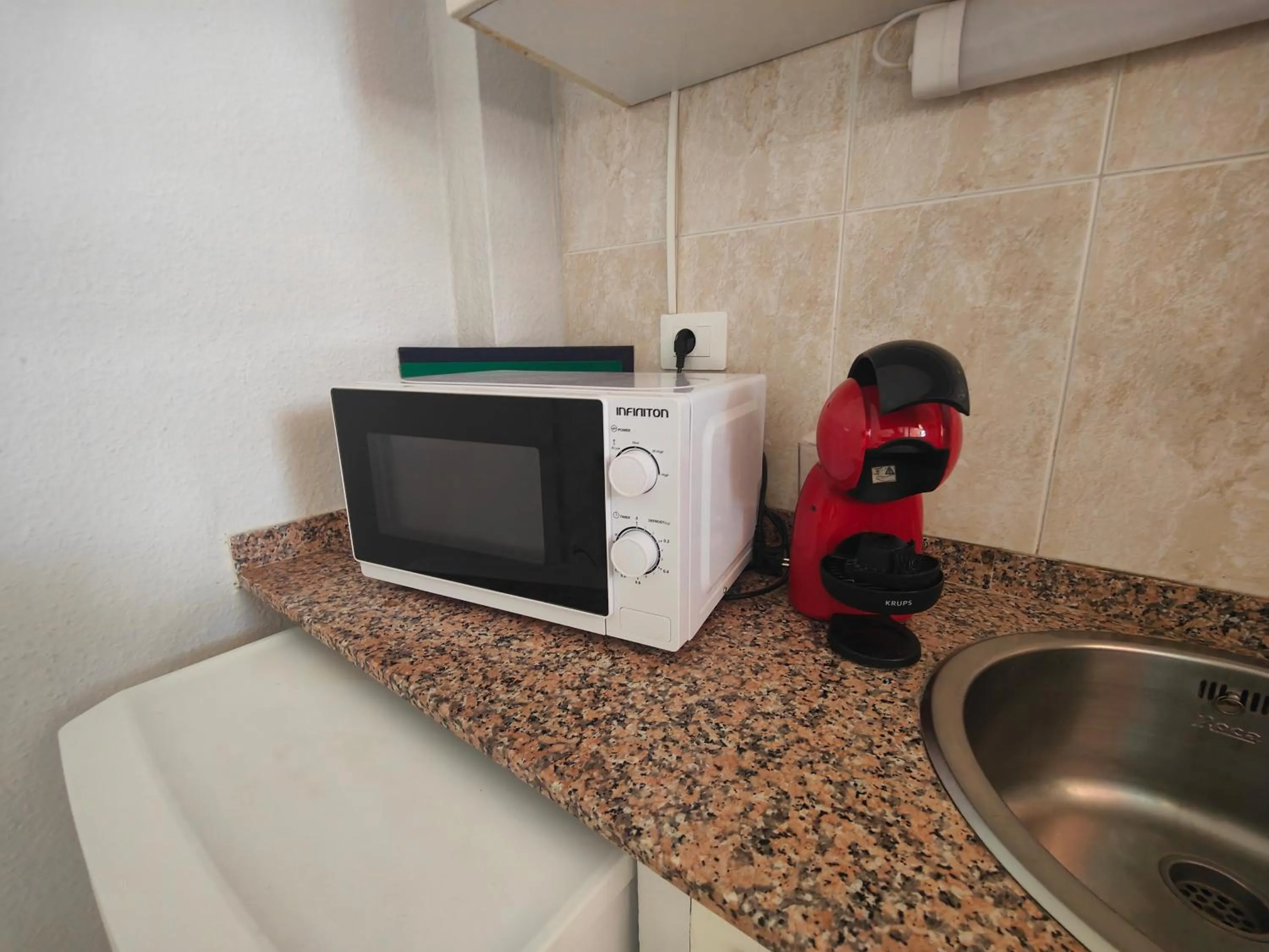 Kitchen or kitchenette in Hotel Don Cándido