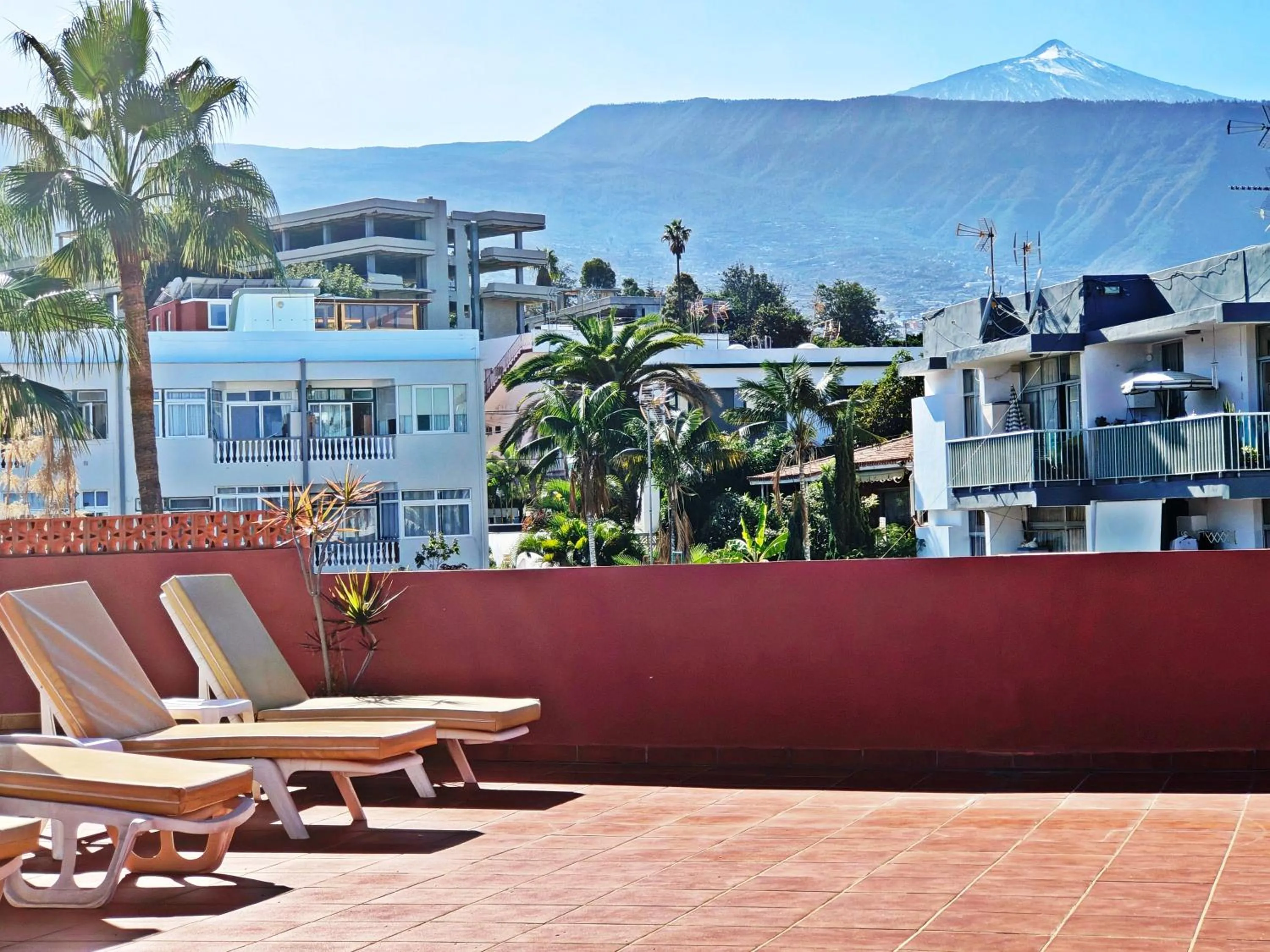 Solarium in Hotel Don Cándido