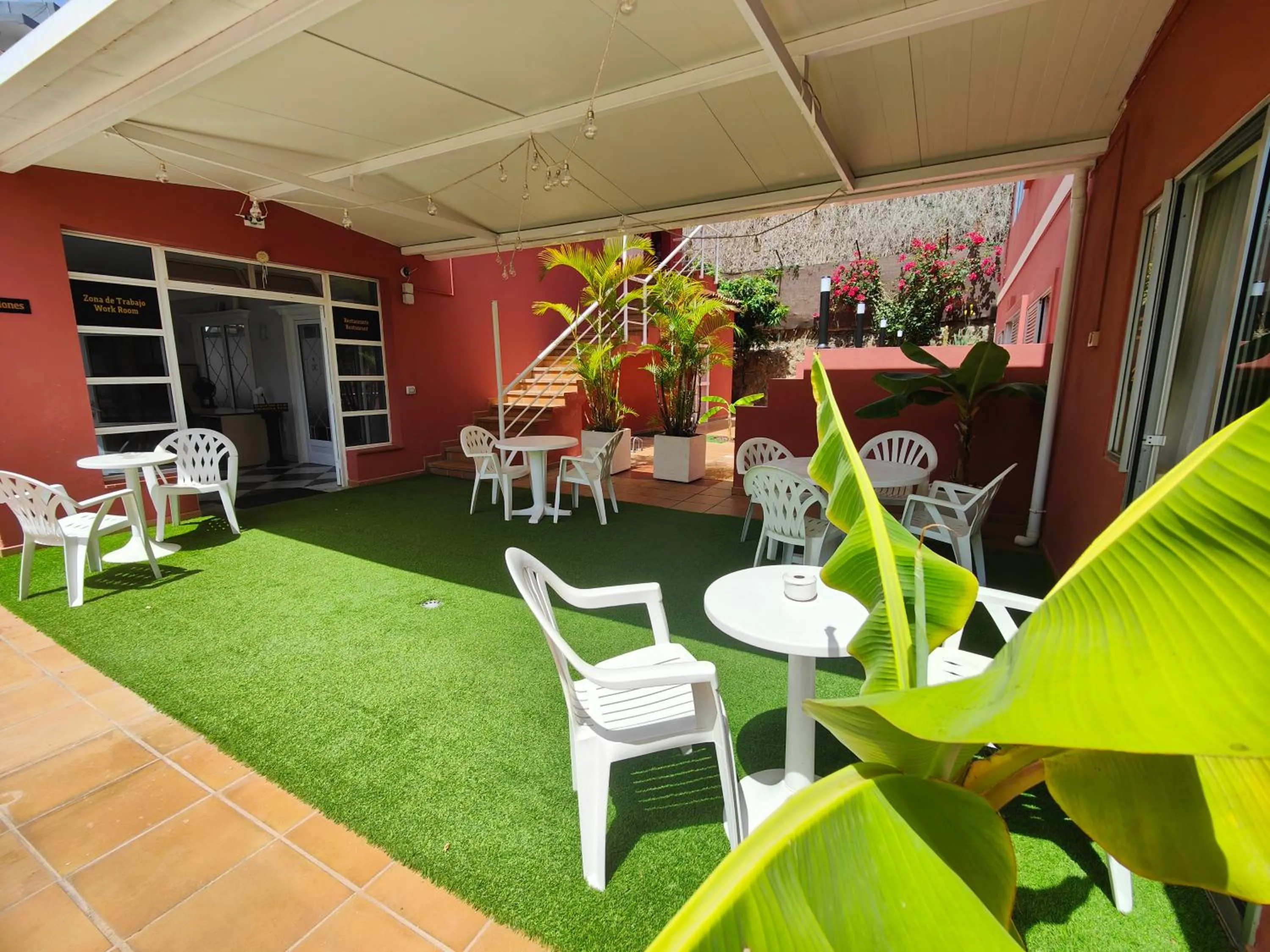 Patio in Hotel Don Cándido