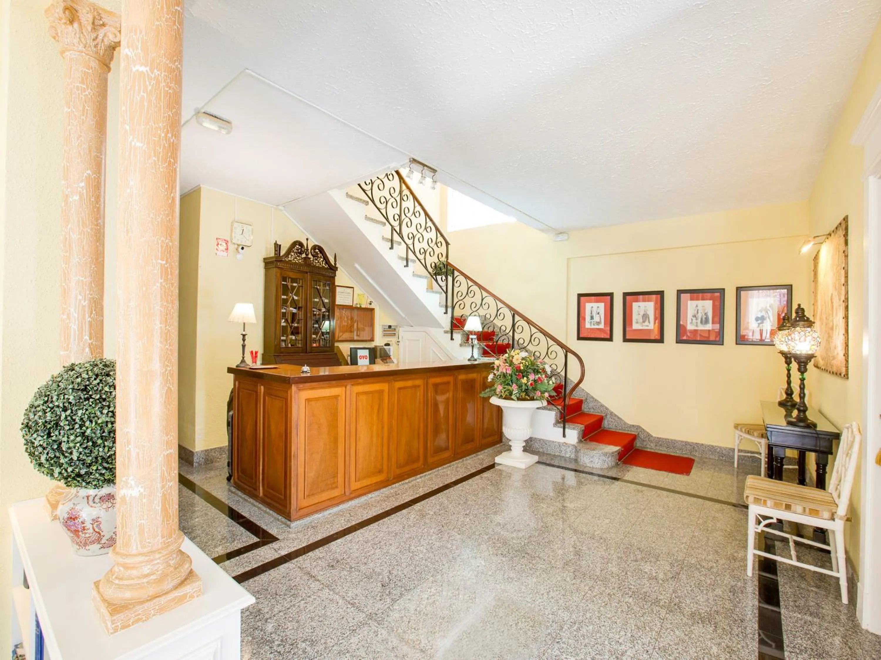 Lobby or reception in Hotel Don Cándido