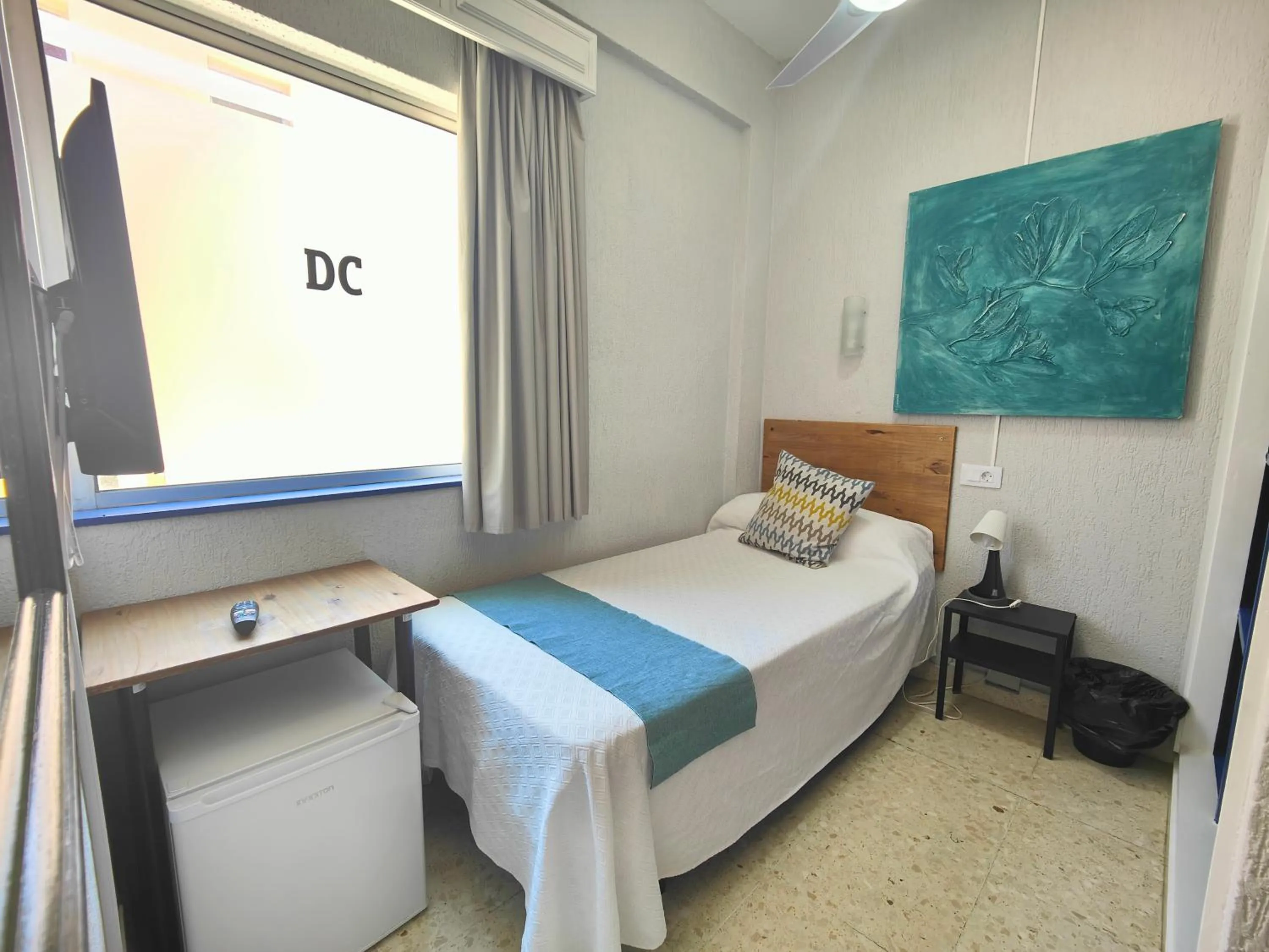 Bed in Hotel Don Cándido