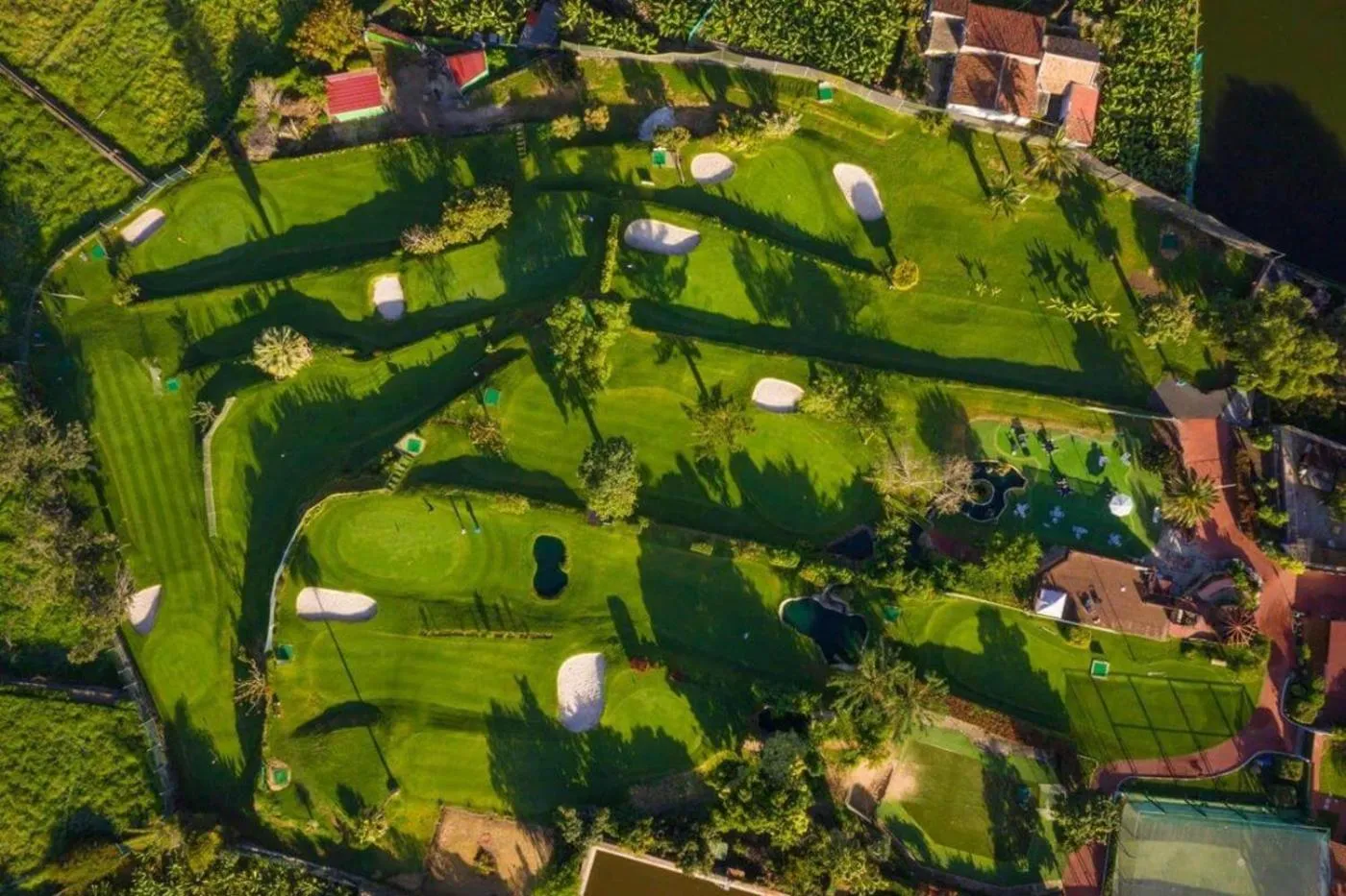 Golfcourse in Hotel Don Cándido