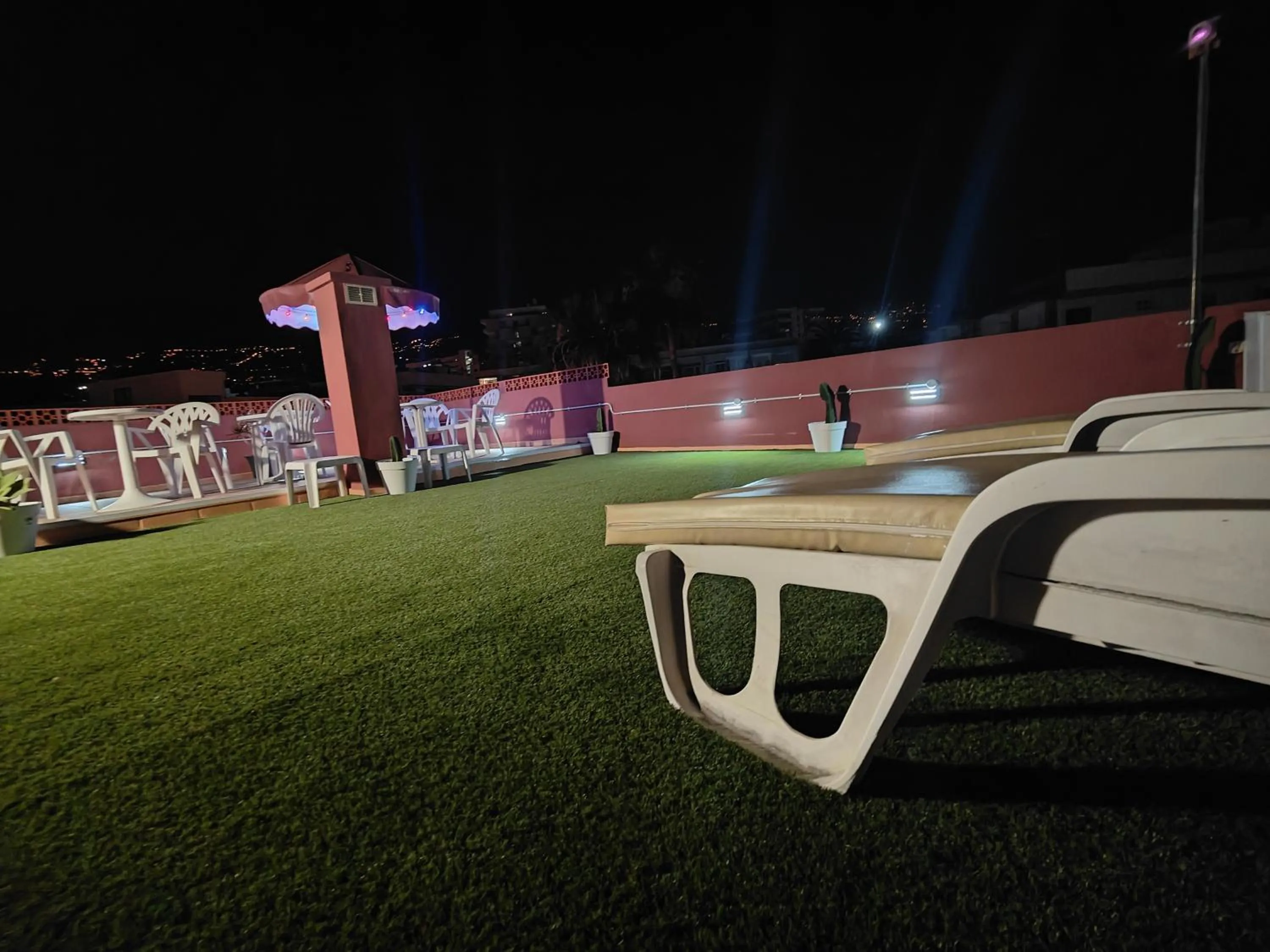 Solarium in Hotel Don Cándido