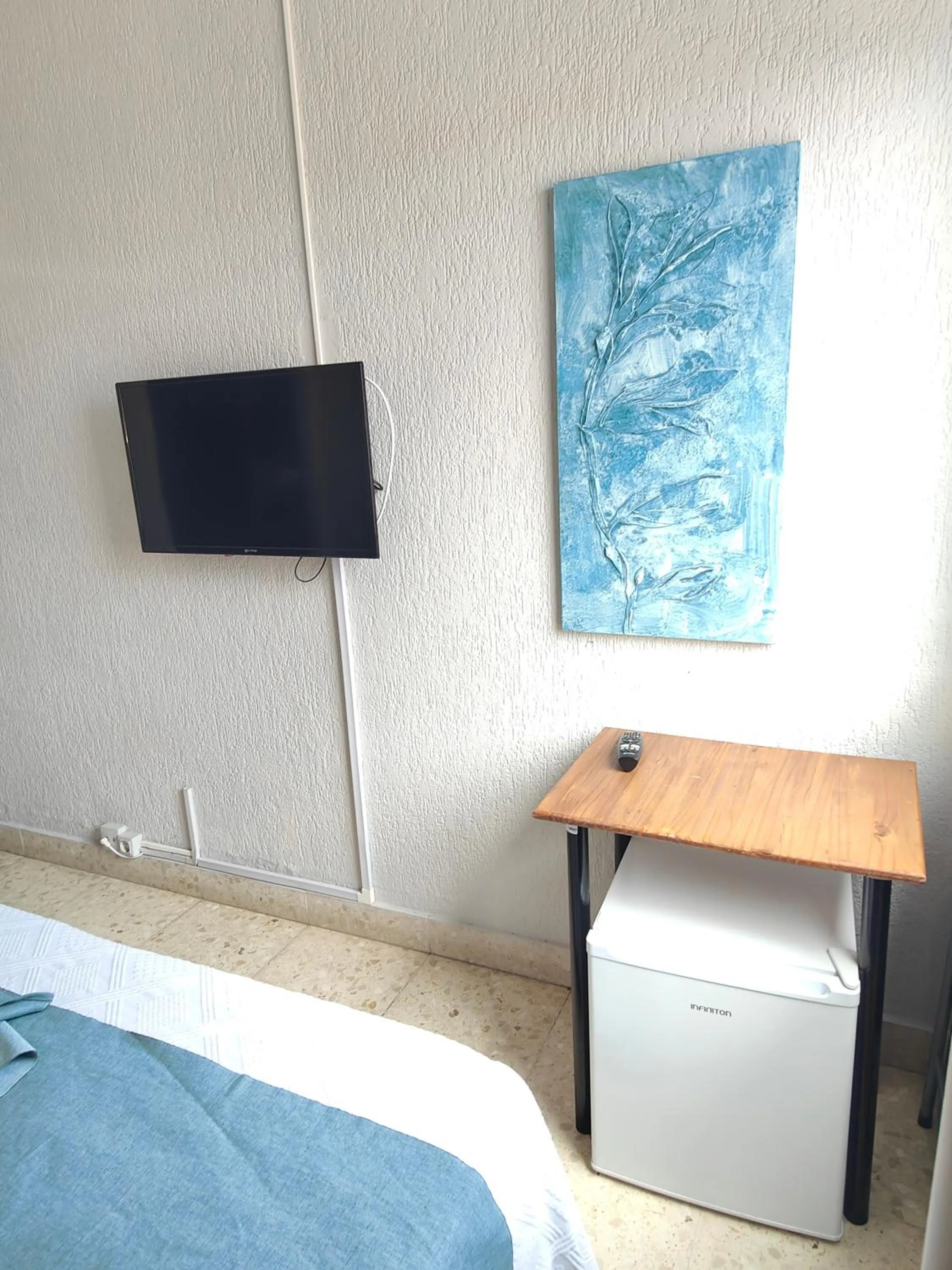 Bed in Hotel Don Cándido