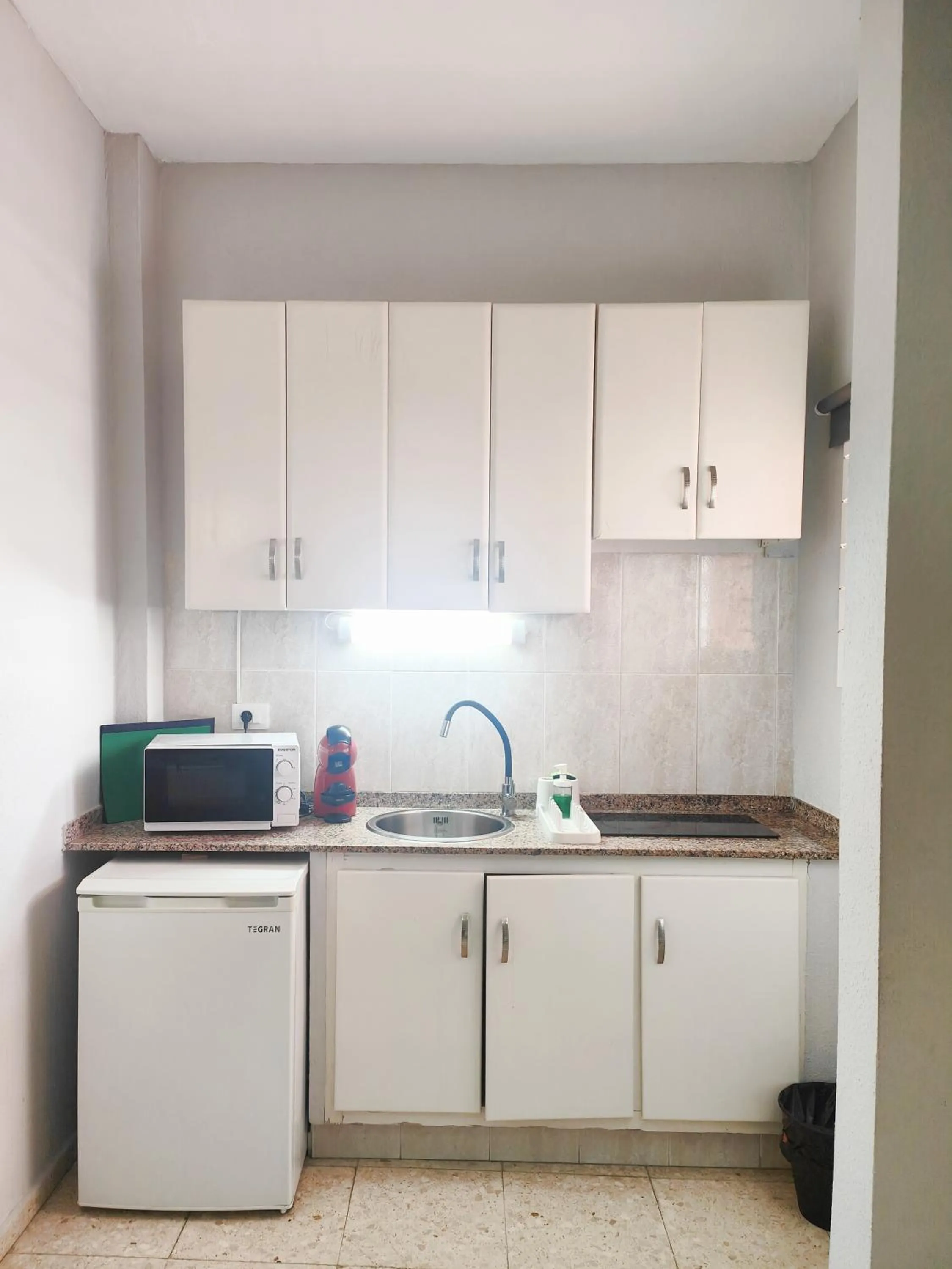 Kitchen or kitchenette in Hotel Don Cándido