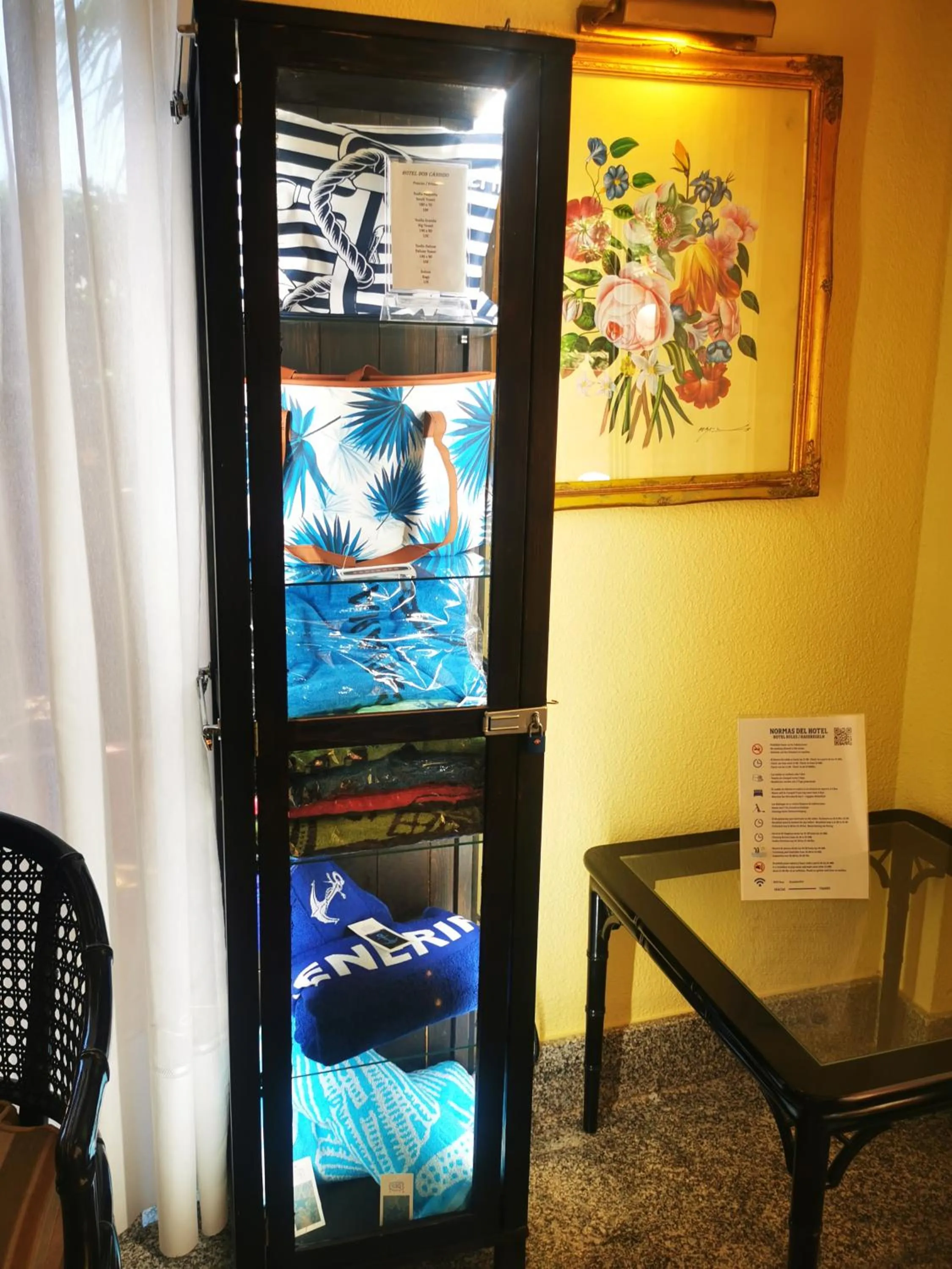 On-site shops in Hotel Don Cándido