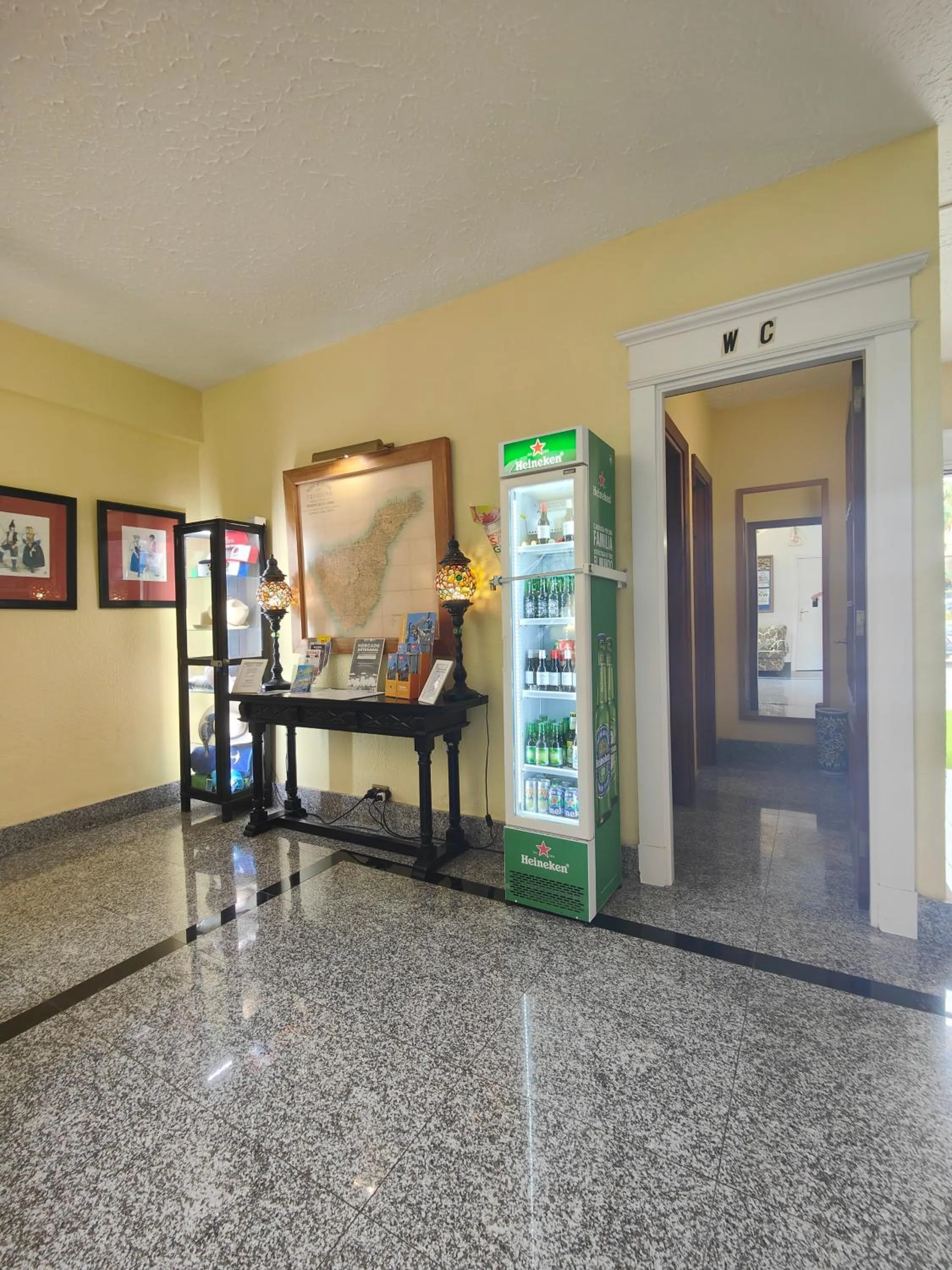 Lobby or reception in Hotel Don Cándido