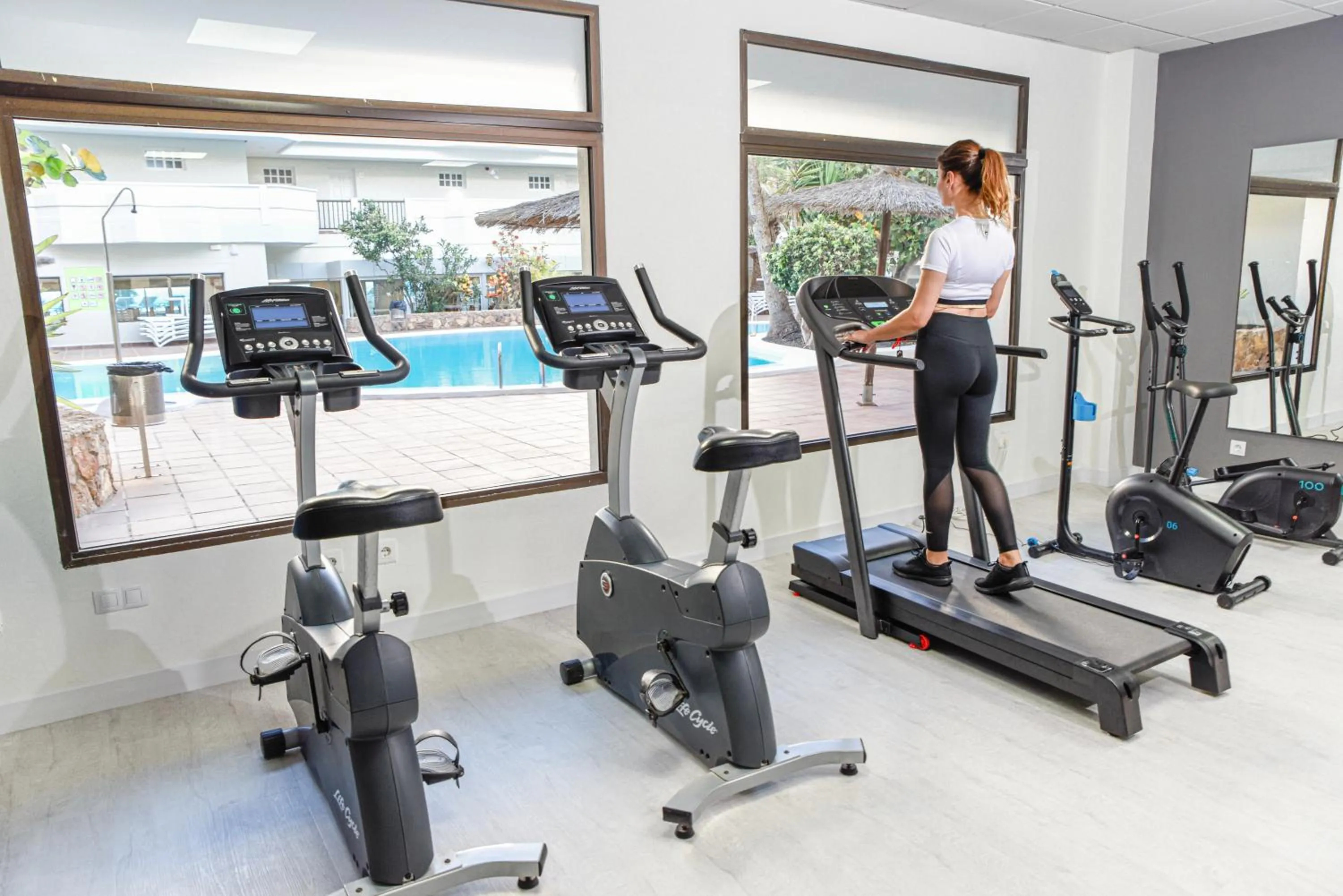 Fitness centre/facilities in Hotel Ereza Mar - Adults Only