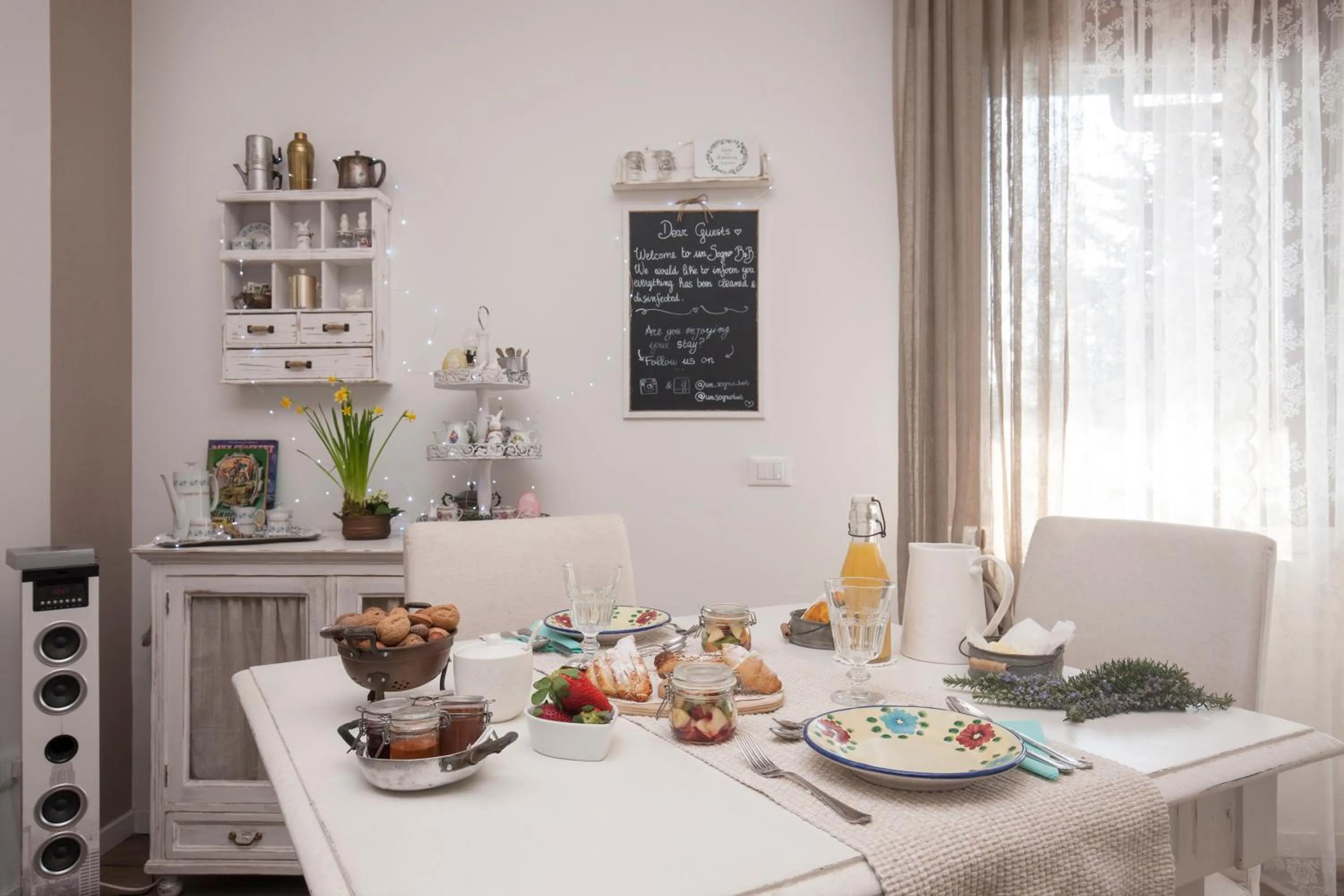 Breakfast in Un sogno B&B