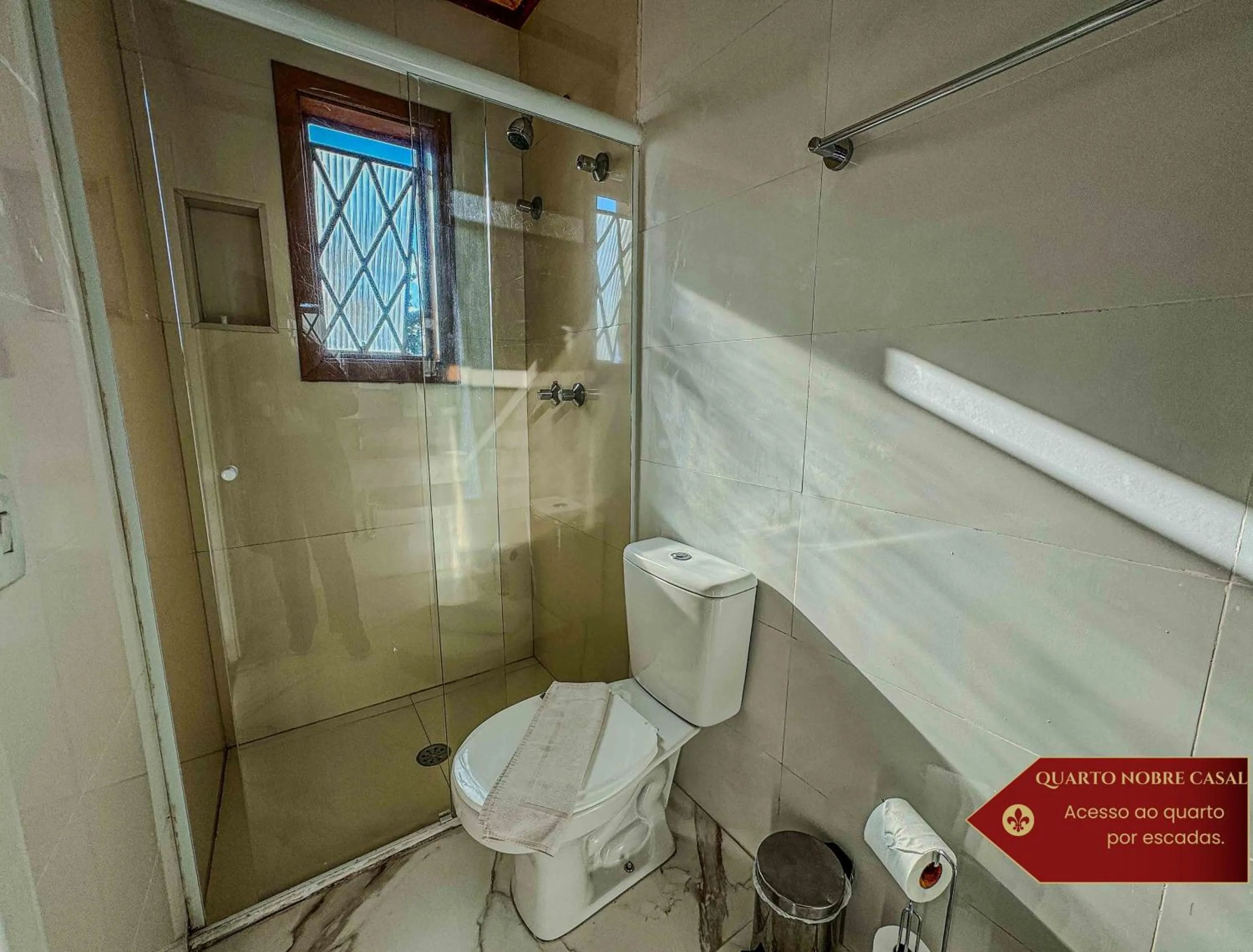 Bathroom in Hotel Castelo Nacional Inn Campos do Jordão