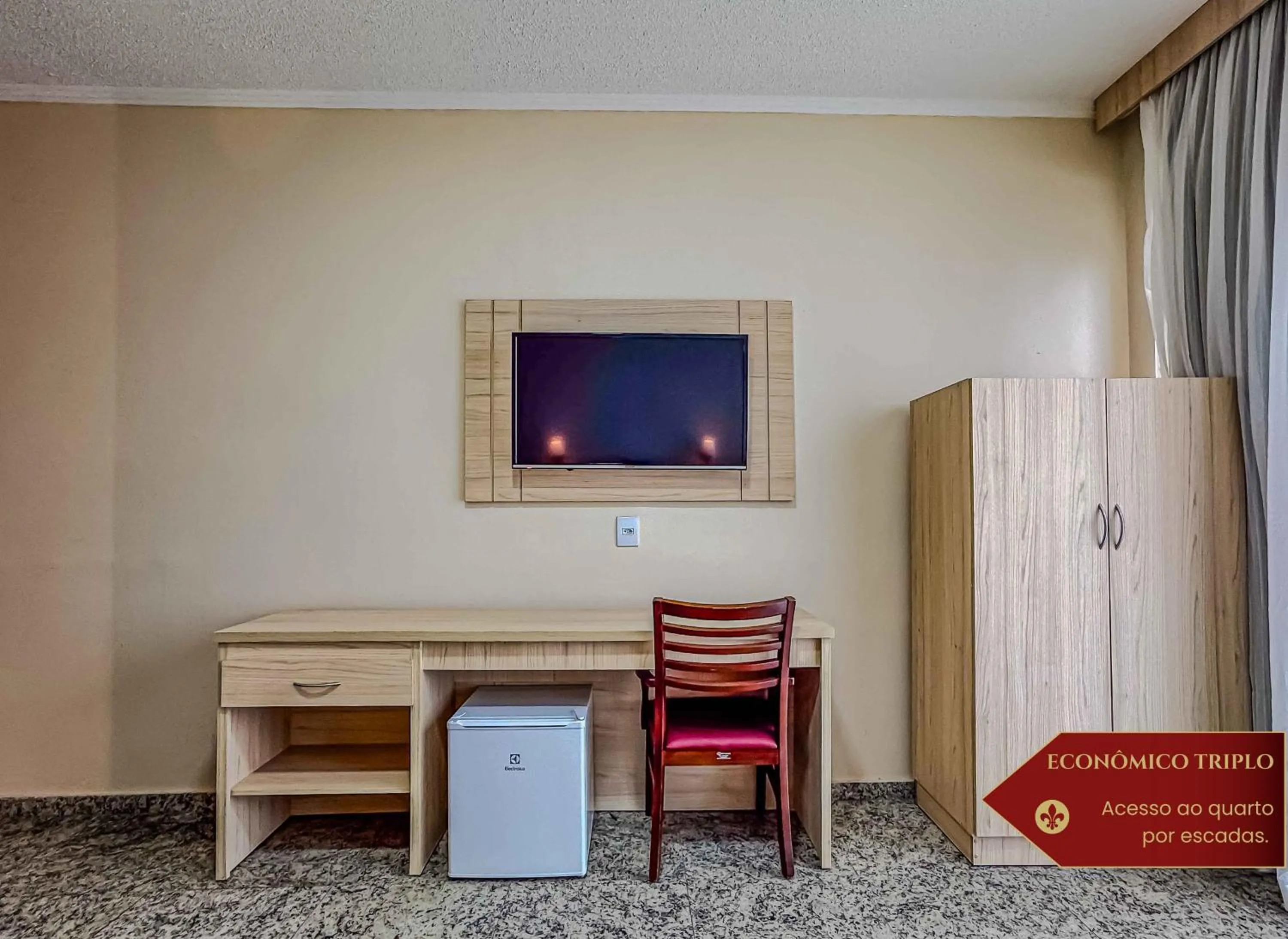 Bedroom in Hotel Castelo Nacional Inn Campos do Jordão