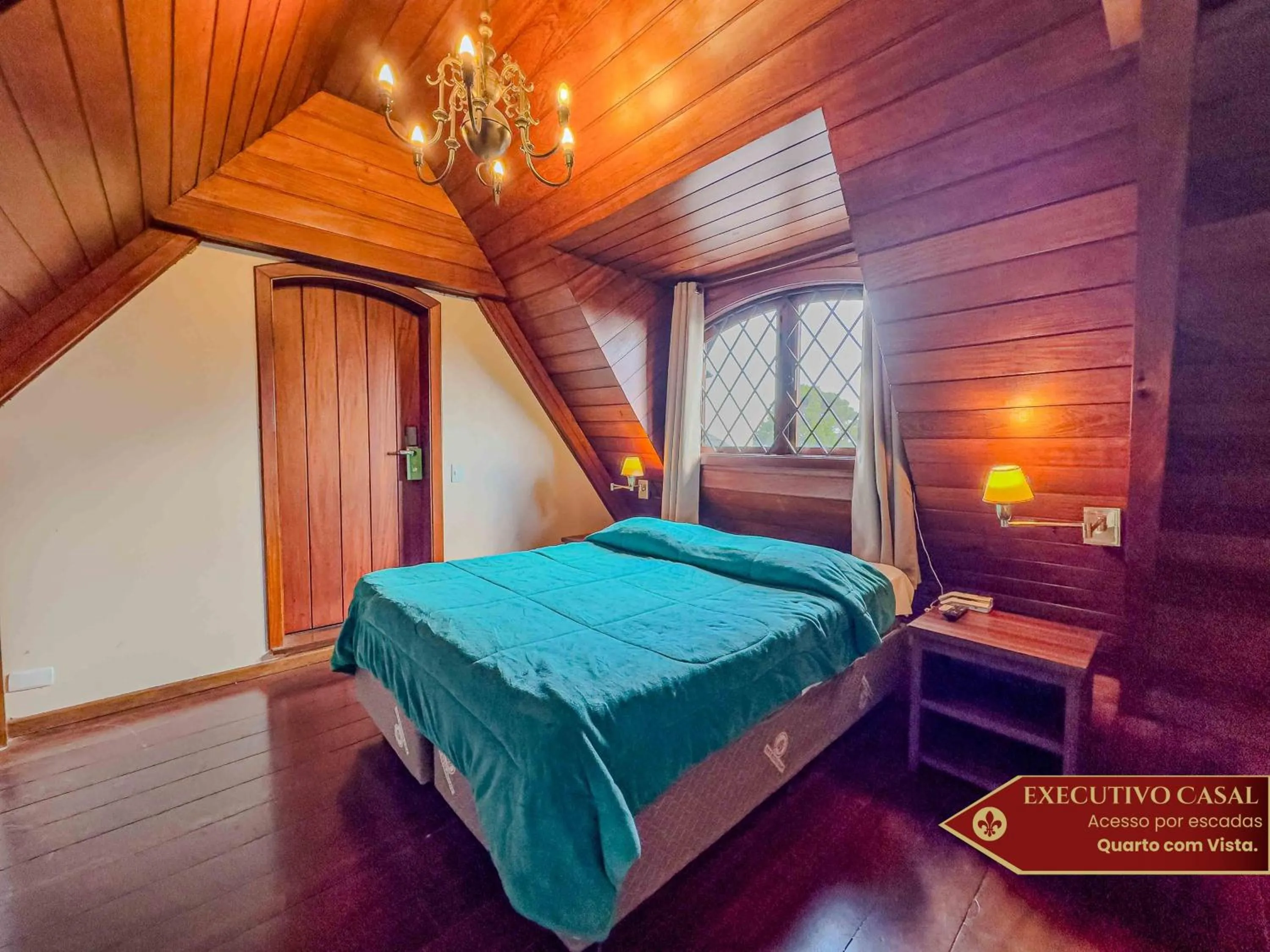 Bedroom, Bed in Hotel Castelo Nacional Inn Campos do Jordão