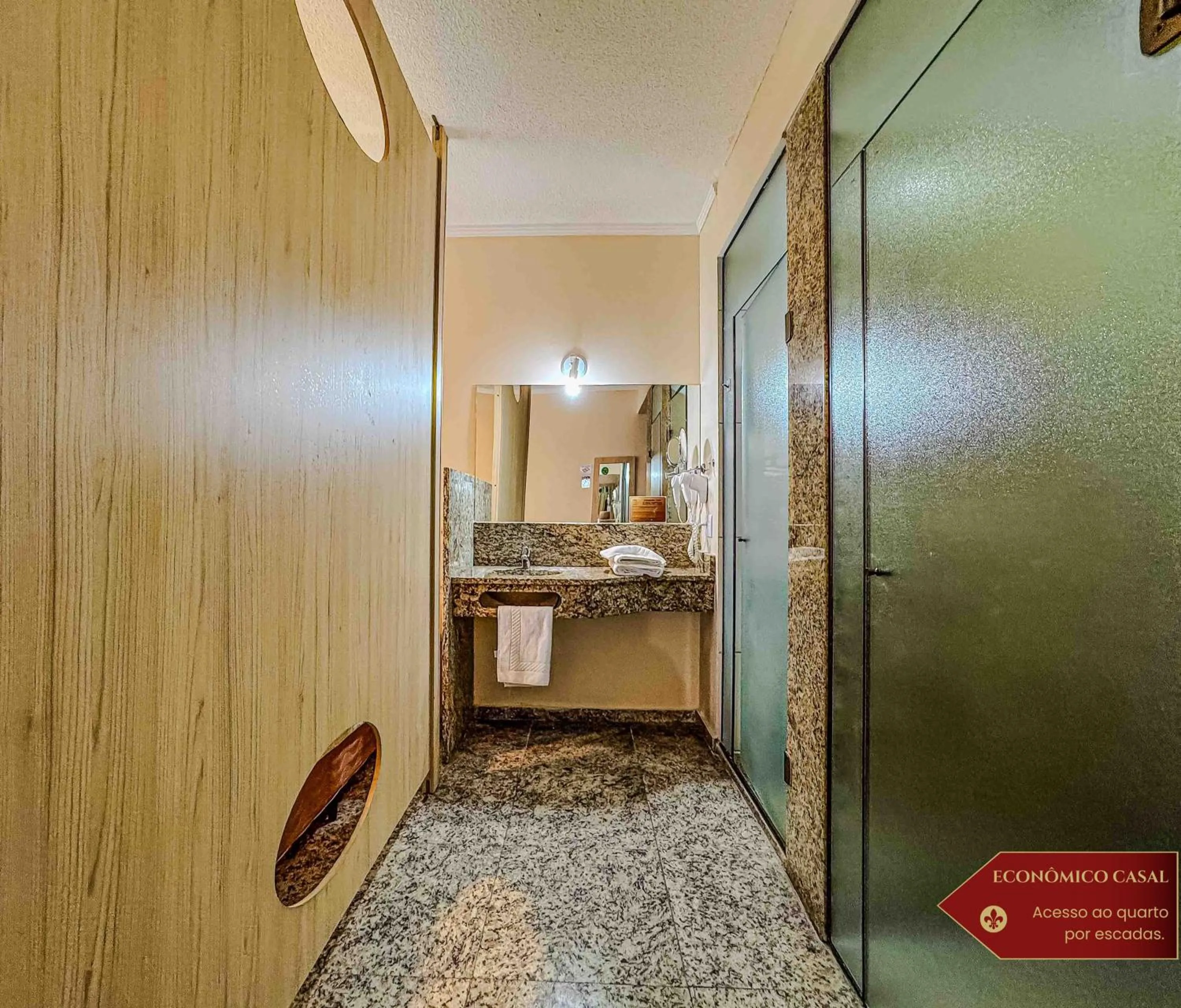 Bathroom in Hotel Castelo Nacional Inn Campos do Jordão