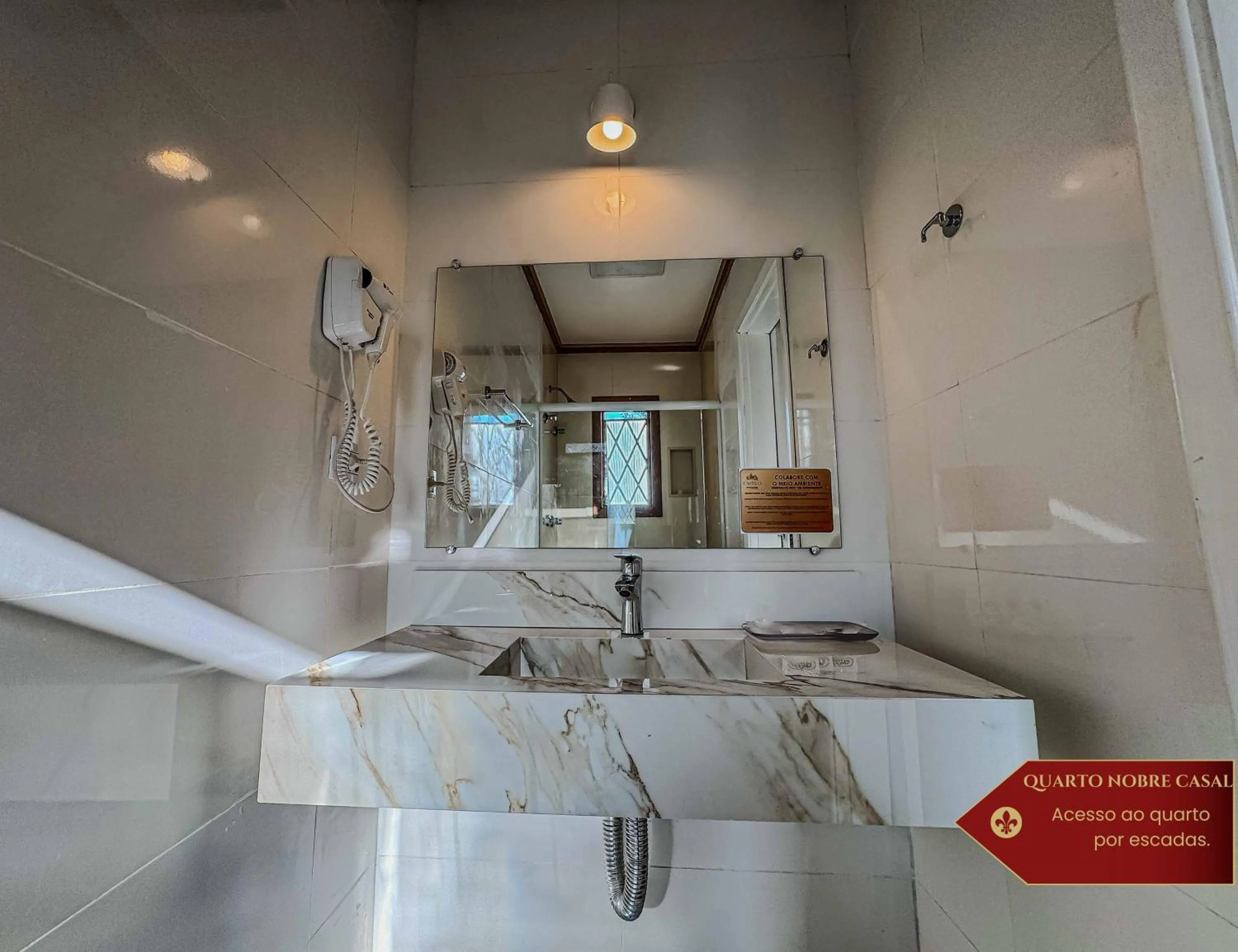 Bathroom in Hotel Castelo Nacional Inn Campos do Jordão