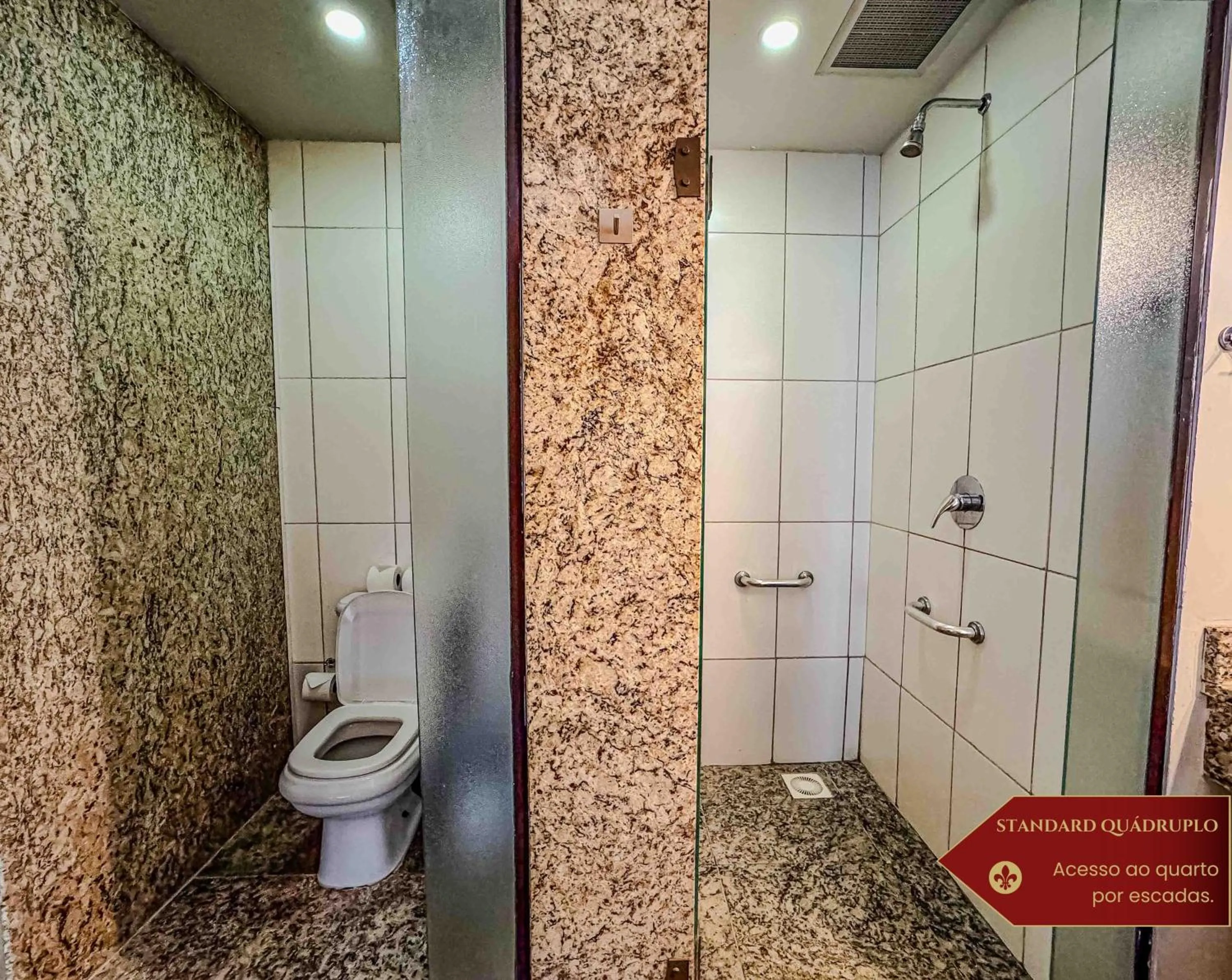 Bathroom in Hotel Castelo Nacional Inn Campos do Jordão