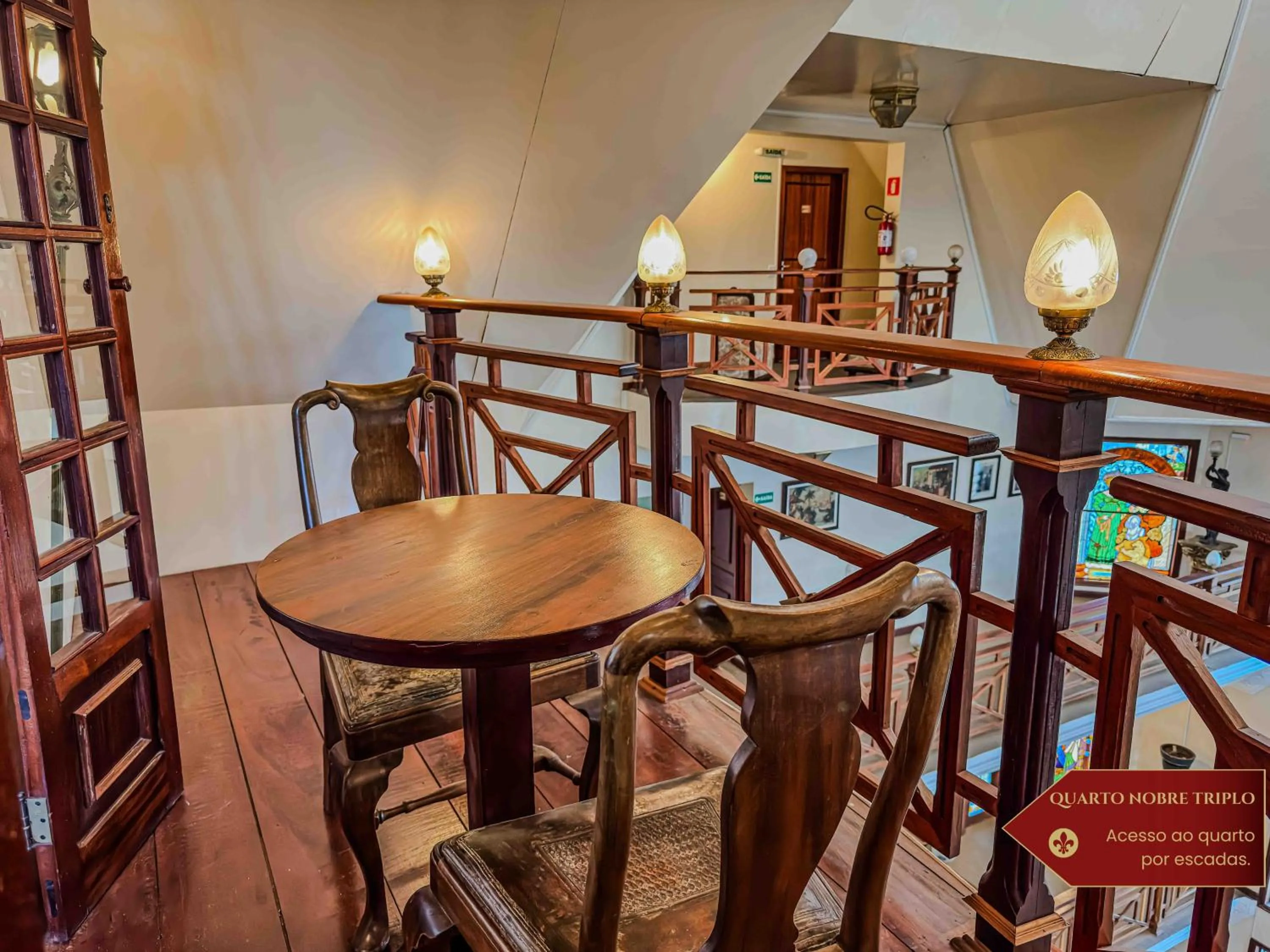 Living room in Hotel Castelo Nacional Inn Campos do Jordão