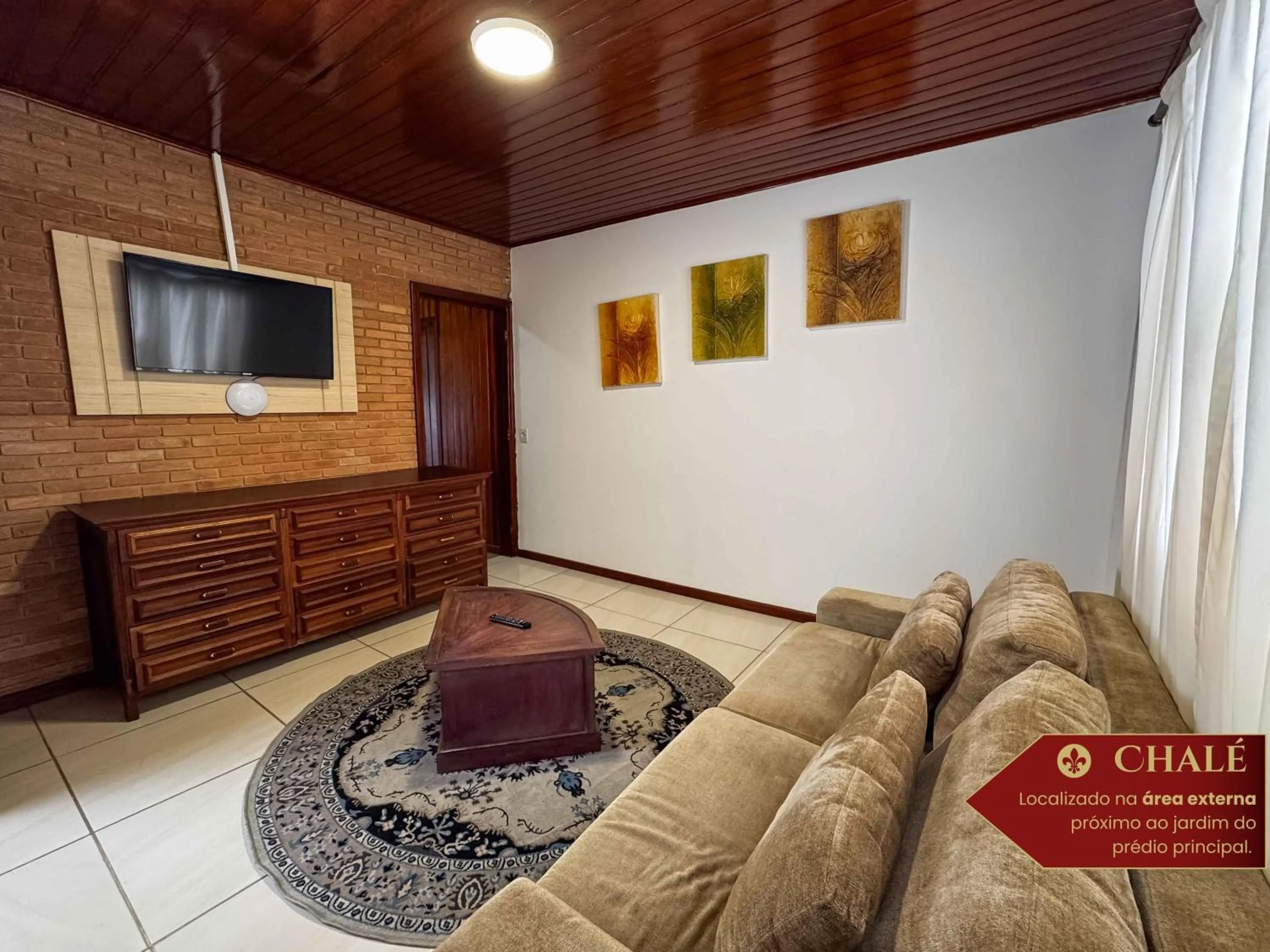 Living room in Hotel Castelo Nacional Inn Campos do Jordão