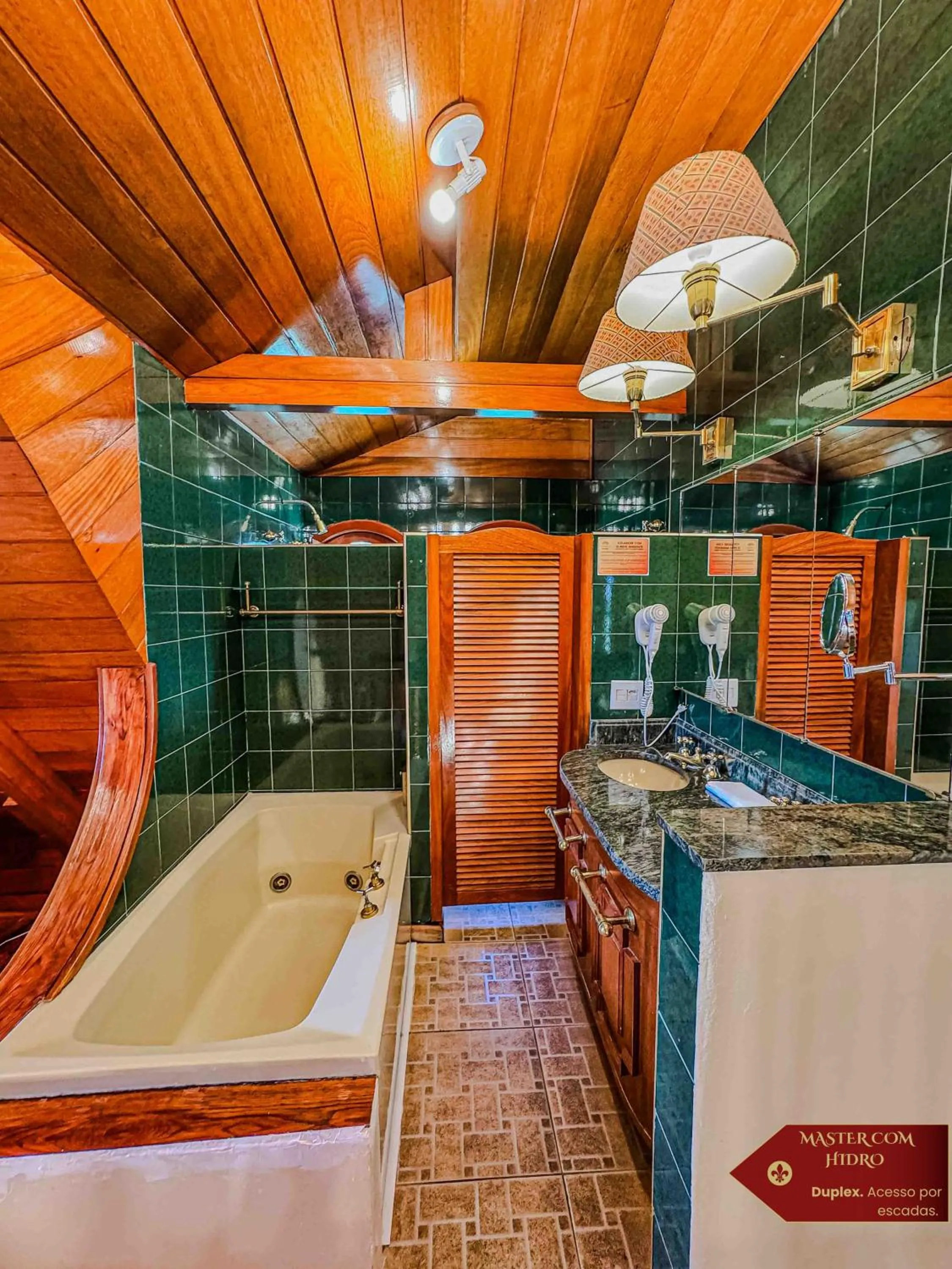 Bathroom in Hotel Castelo Nacional Inn Campos do Jordão