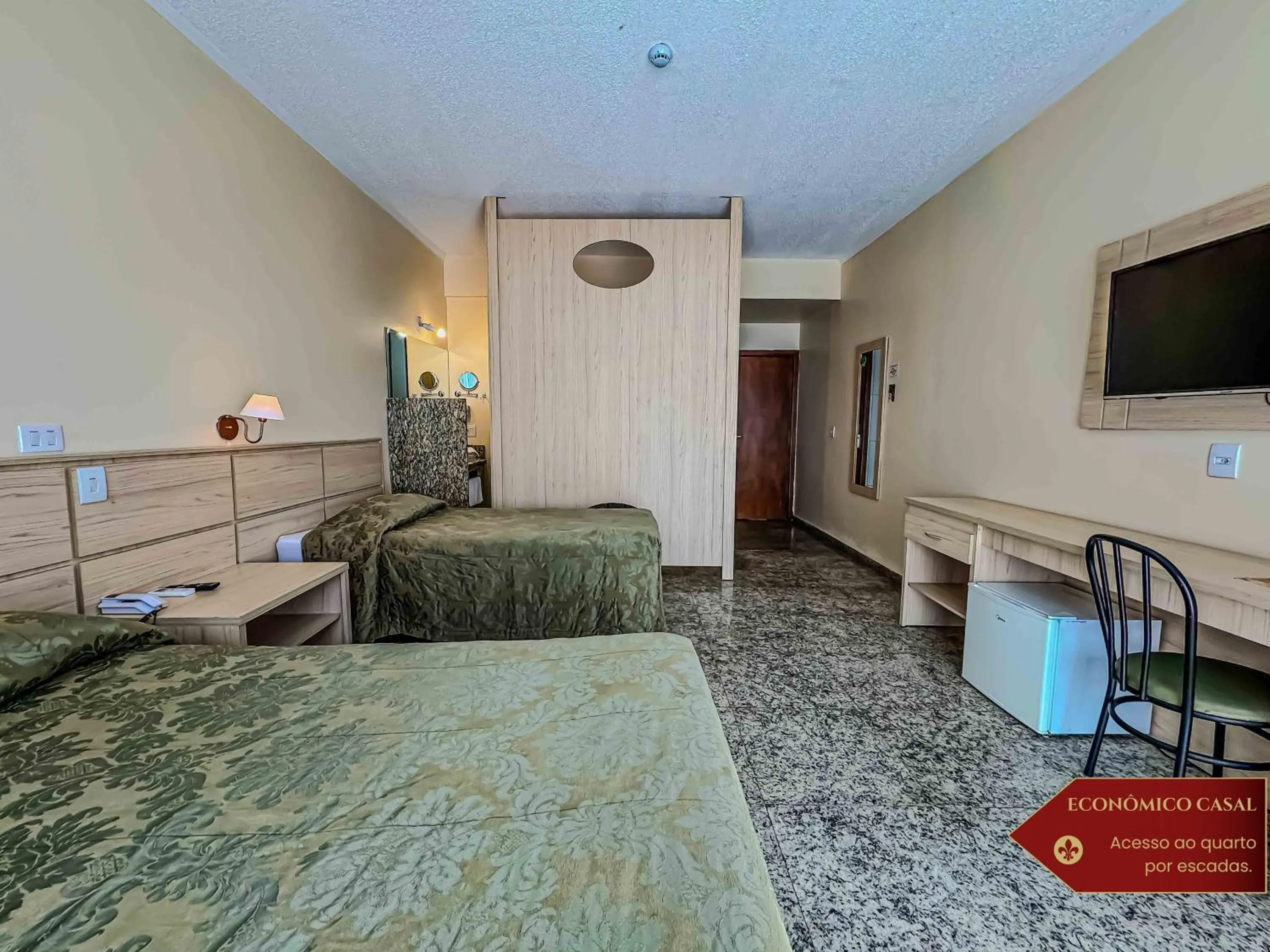 Bedroom, Bed in Hotel Castelo Nacional Inn Campos do Jordão