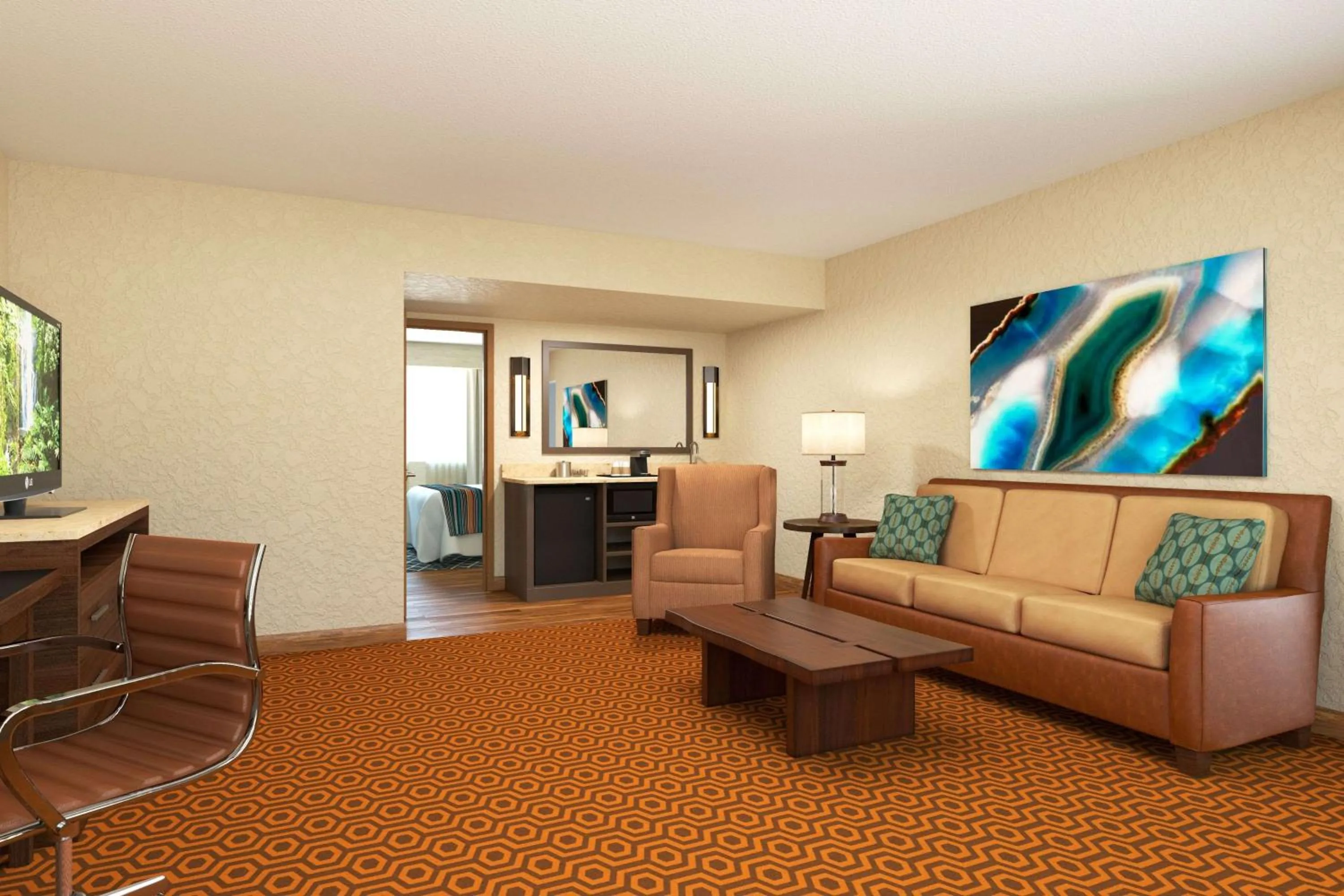 Bedroom in DoubleTree Suites by Hilton Tucson-Williams Center