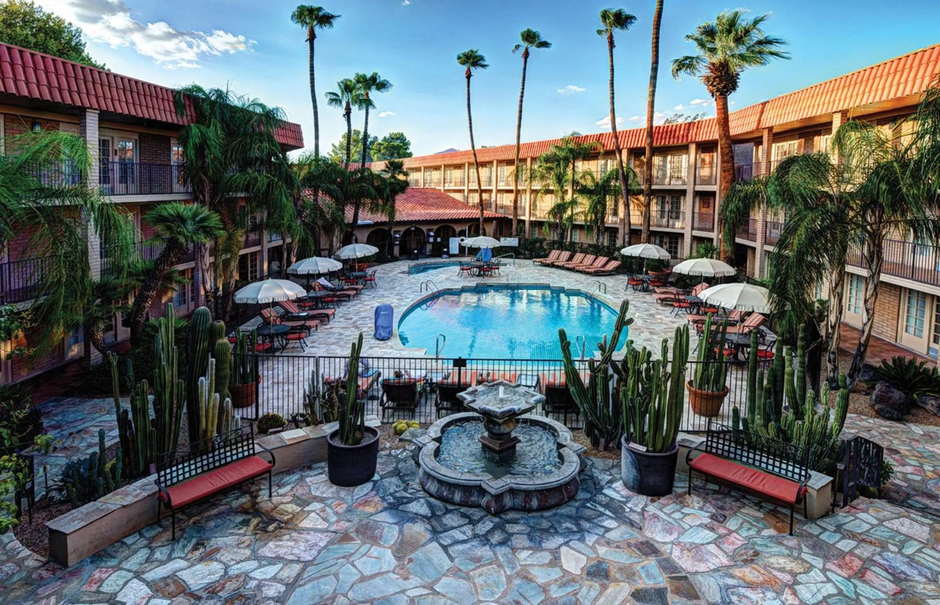 Pool view in DoubleTree Suites by Hilton Tucson-Williams Center