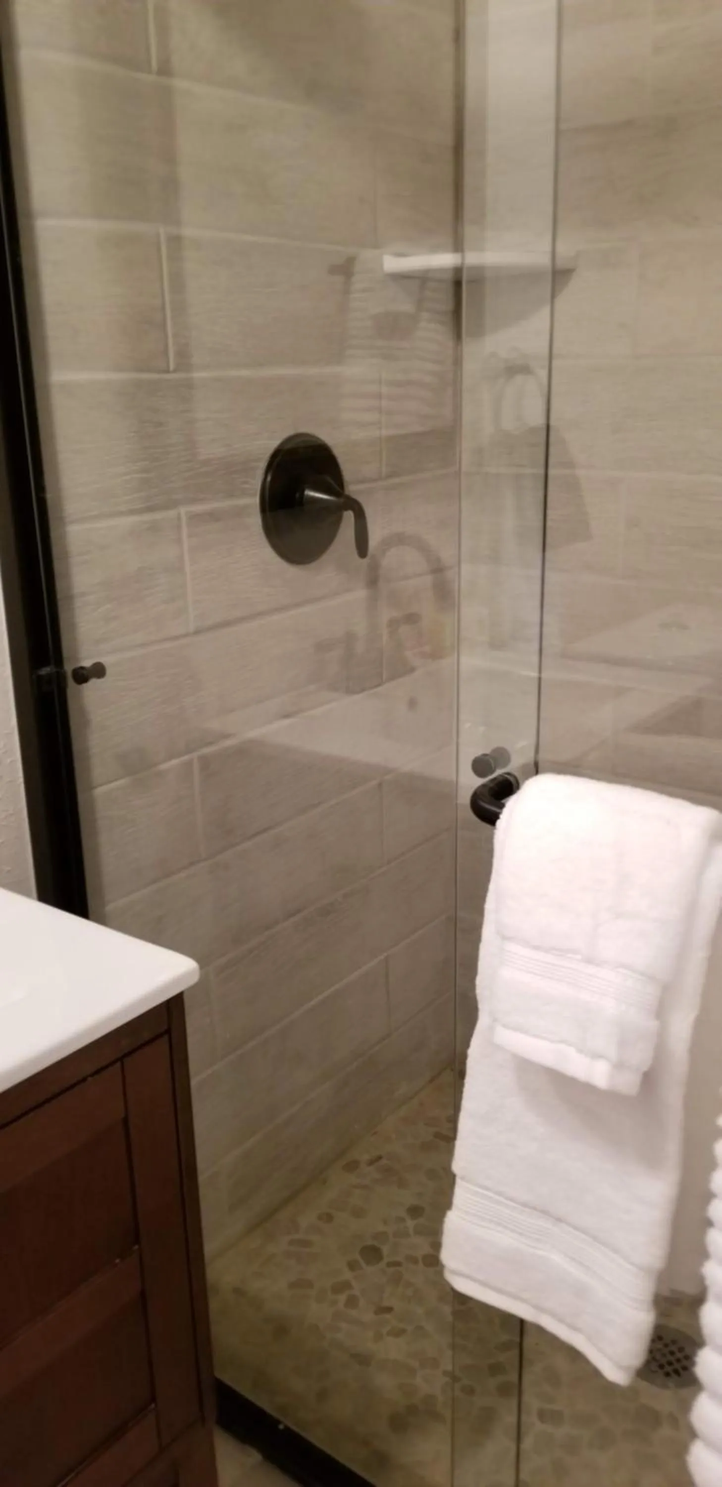 Bathroom in Lily Creek Lodge