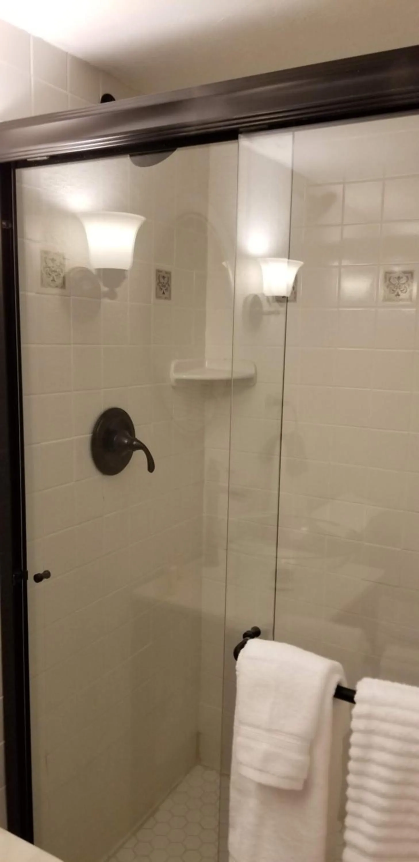 Bathroom in Lily Creek Lodge