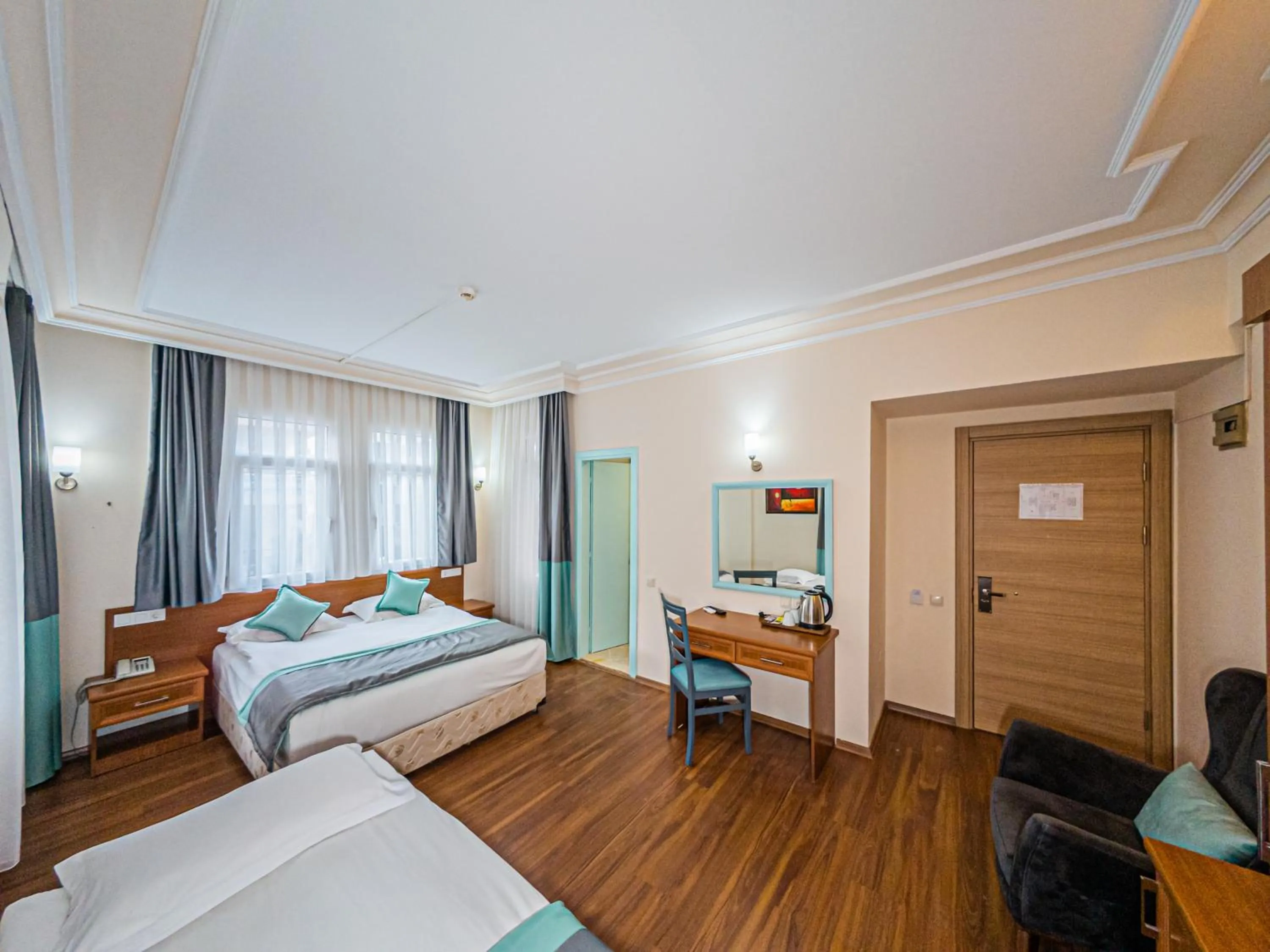 Bed in Triana Hotel