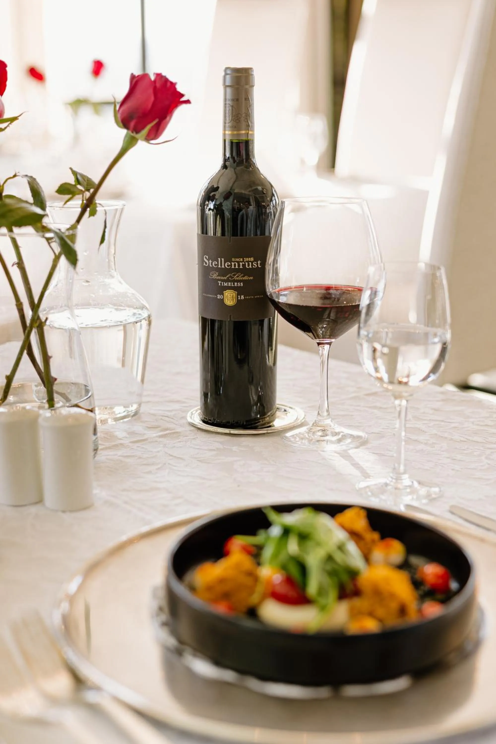 Food close-up in Heinitzburg Boutique Hotel