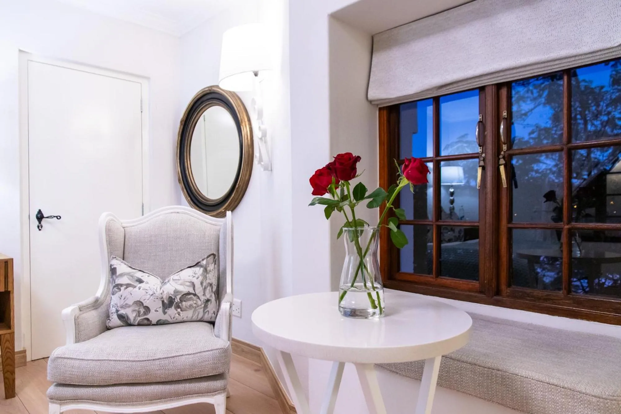 Seating area in Heinitzburg Boutique Hotel