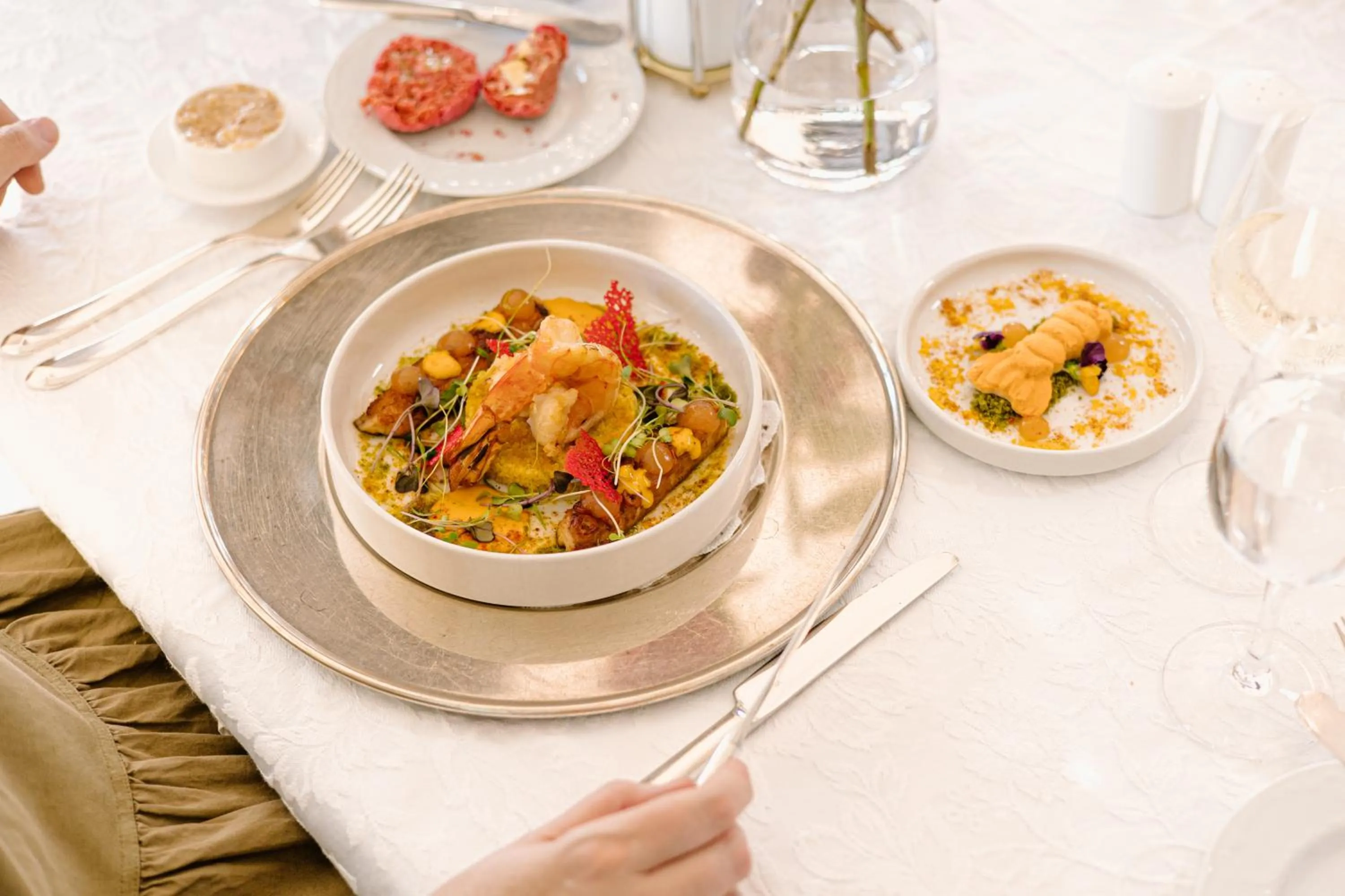 Restaurant/places to eat in Heinitzburg Boutique Hotel