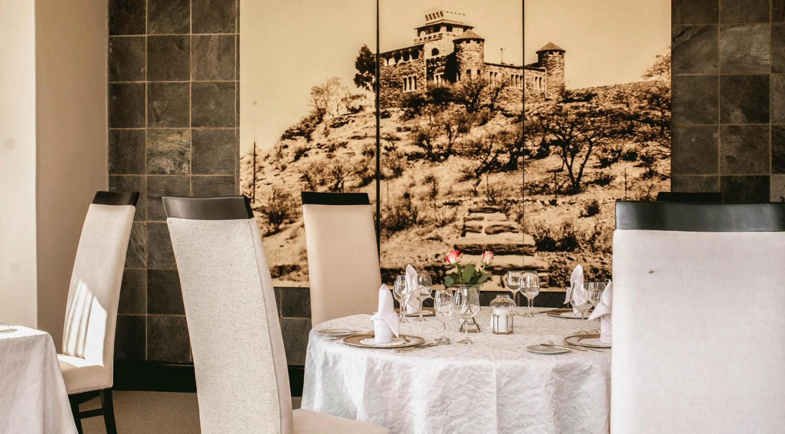 Restaurant/places to eat in Heinitzburg Boutique Hotel