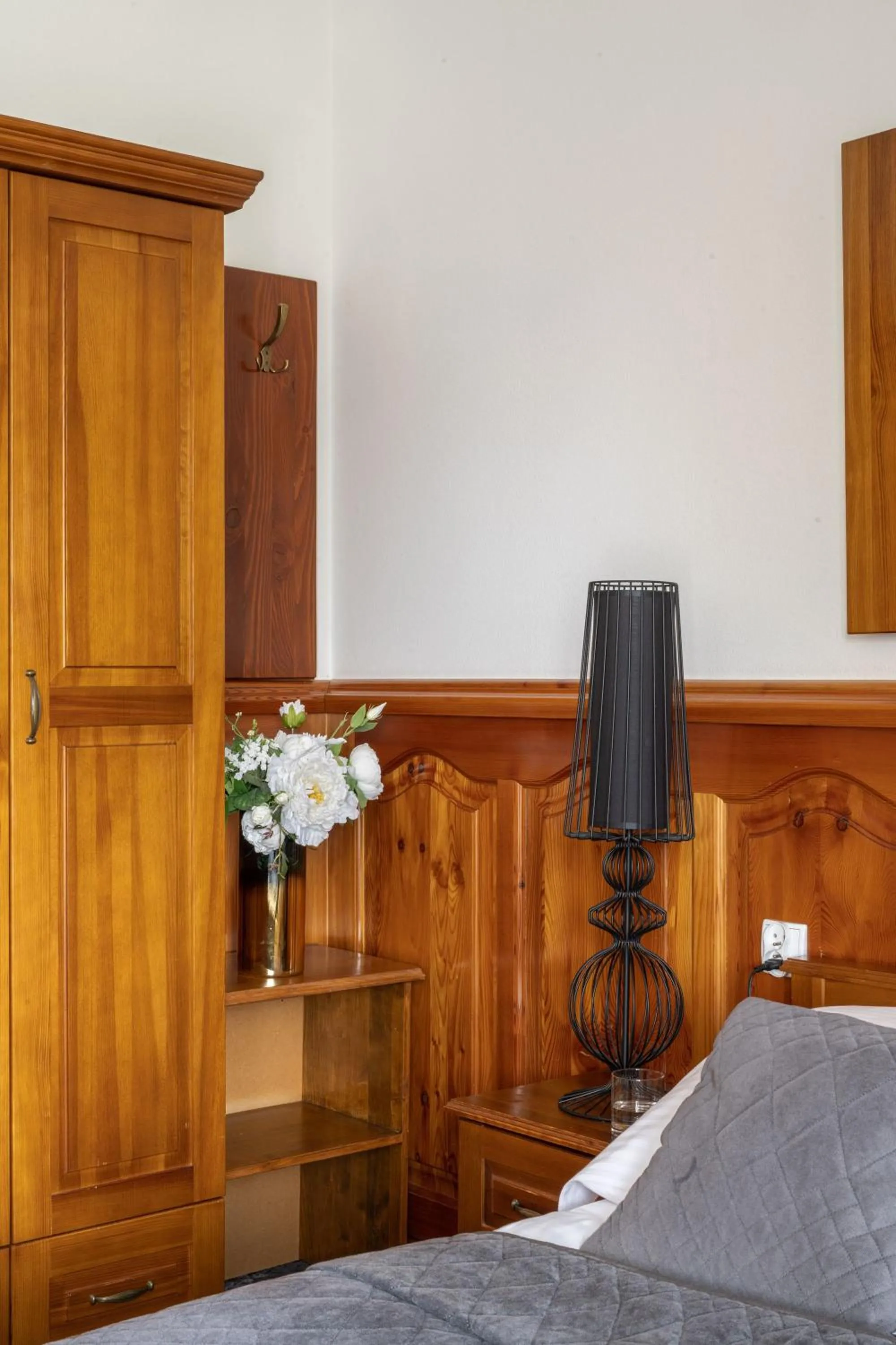 Bed in Sądelski Dwór Medical & SPA