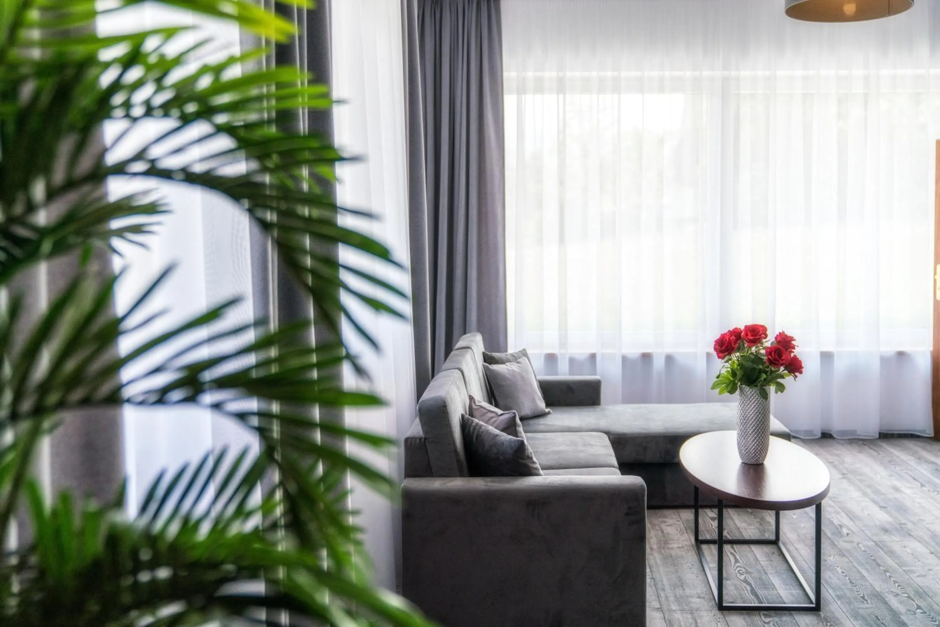 Living room in Sądelski Dwór Medical & SPA