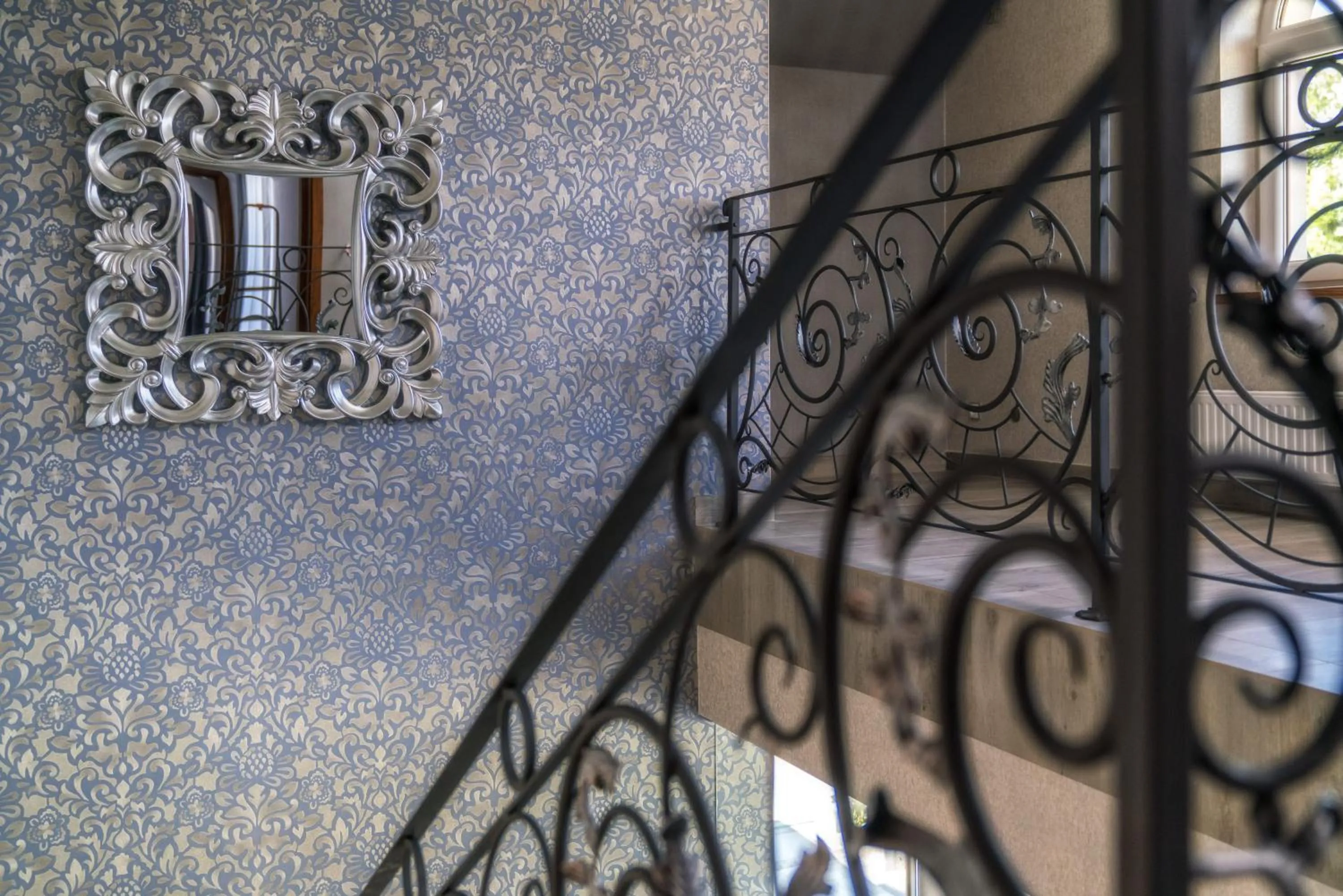 Decorative detail in Sądelski Dwór Medical & SPA