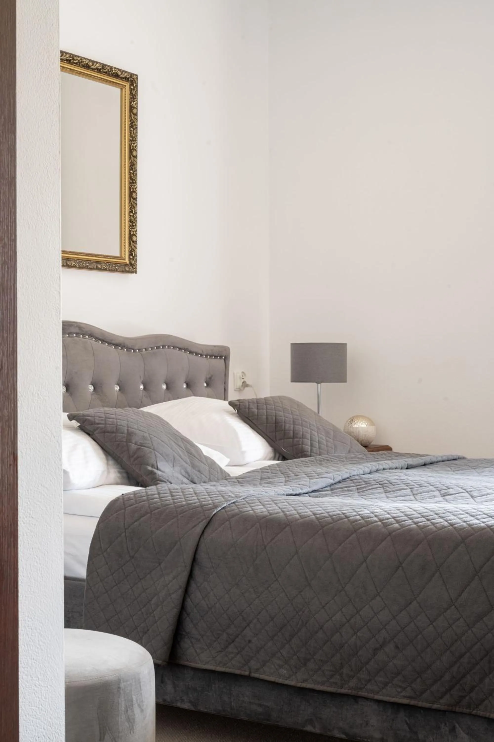 Bed in Sądelski Dwór Medical & SPA