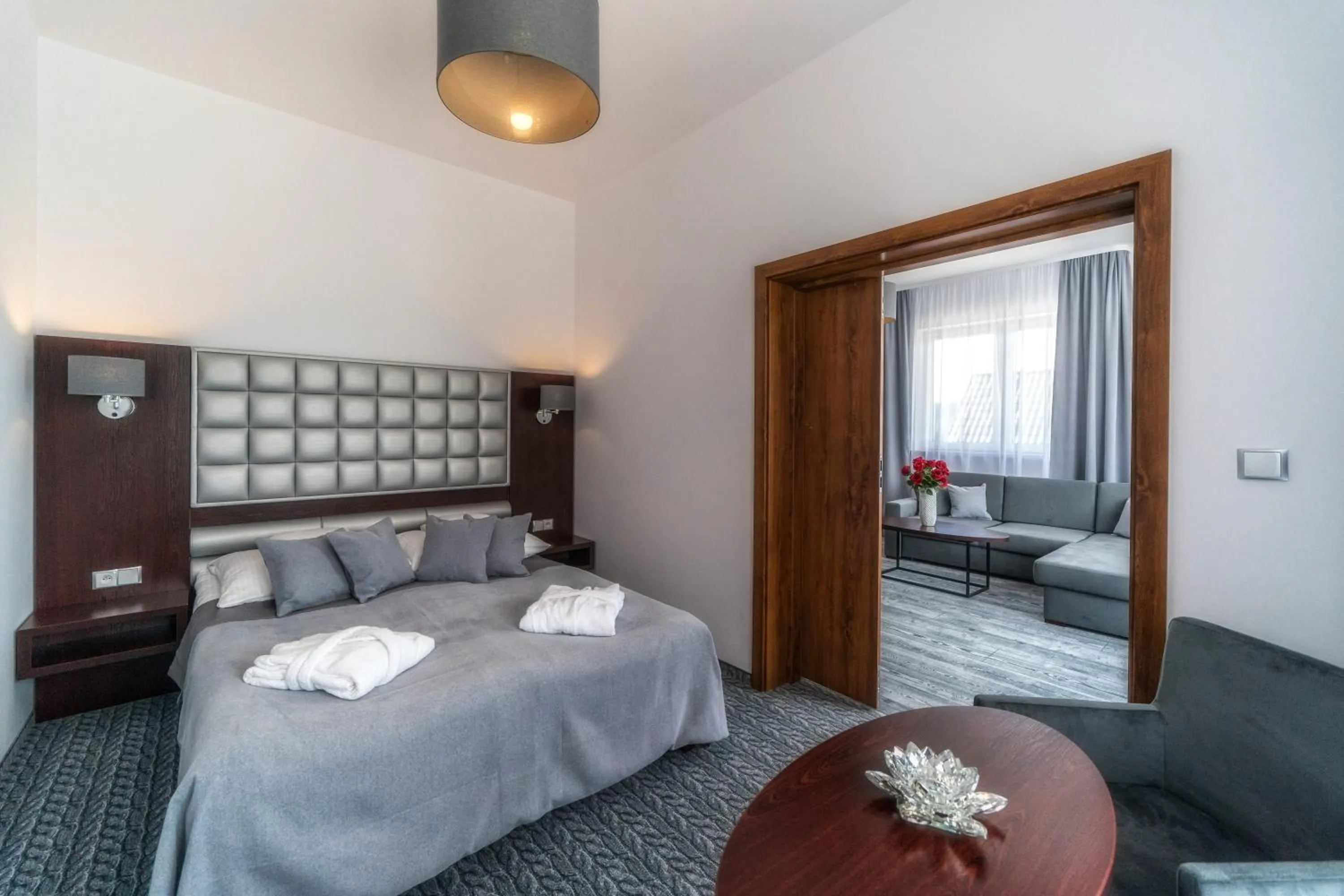 Bedroom, Bed in Sądelski Dwór Medical & SPA