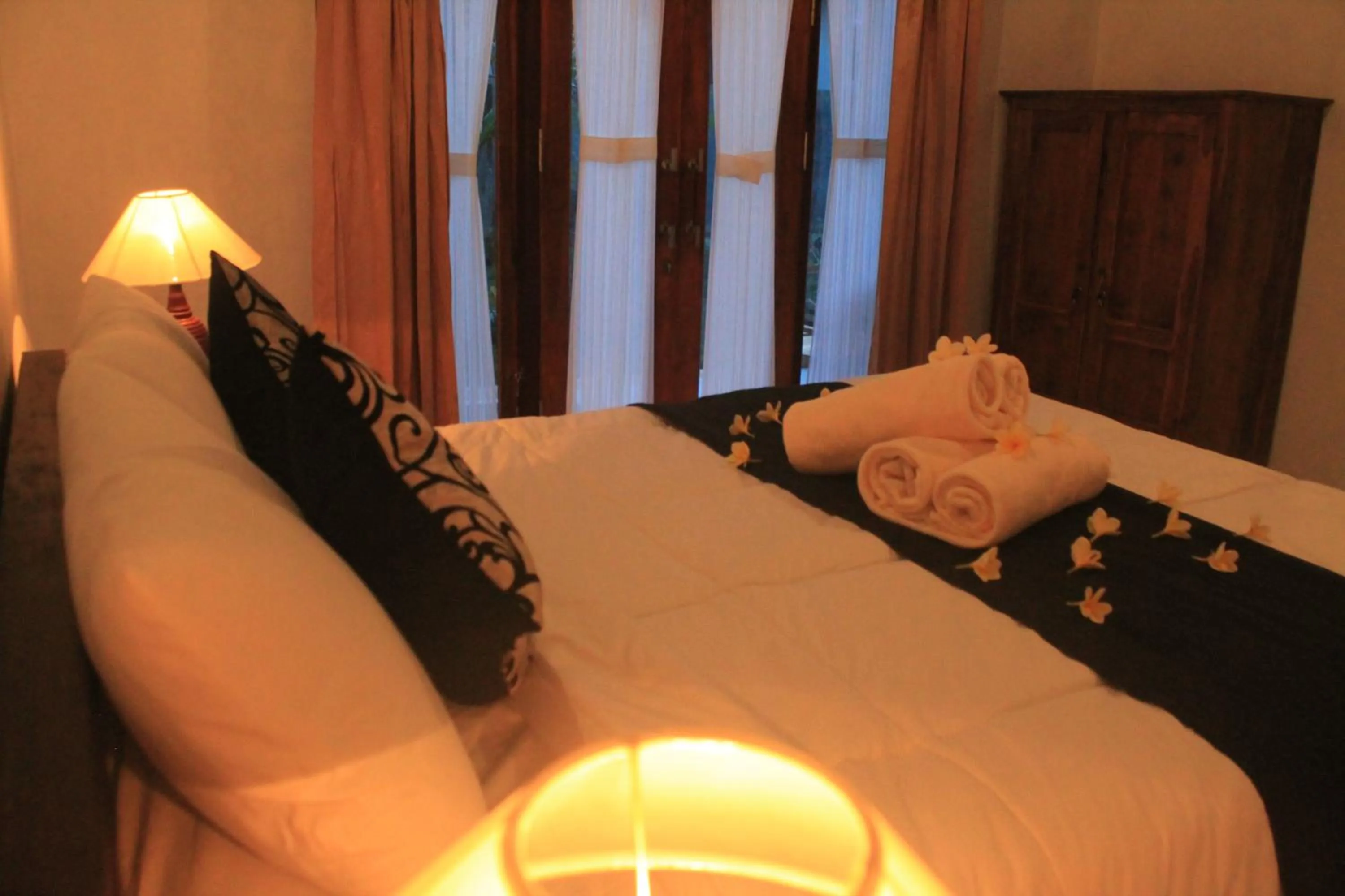 Bed in Kubu Indah Guest House