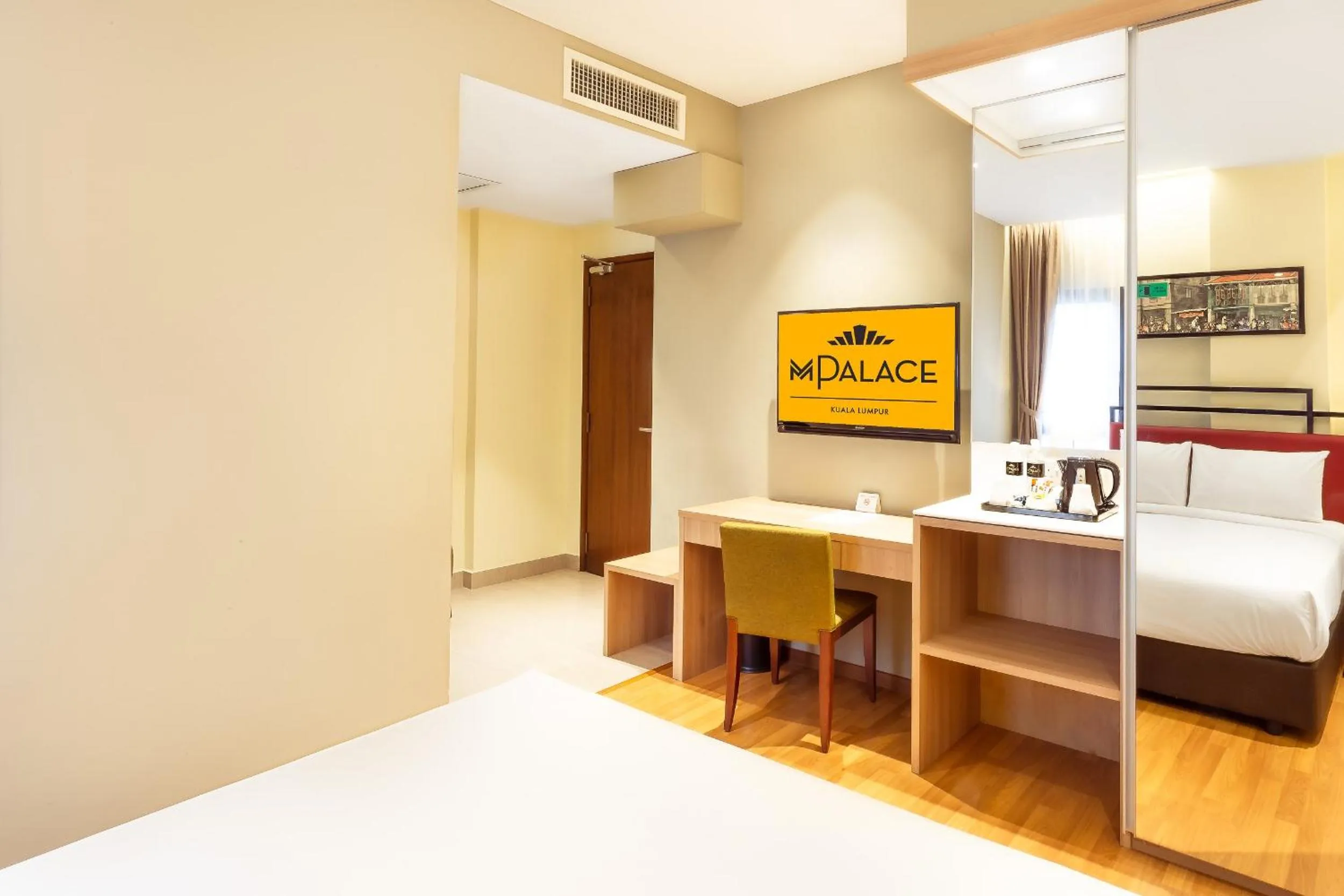 Bed in MPalace Hotel KL