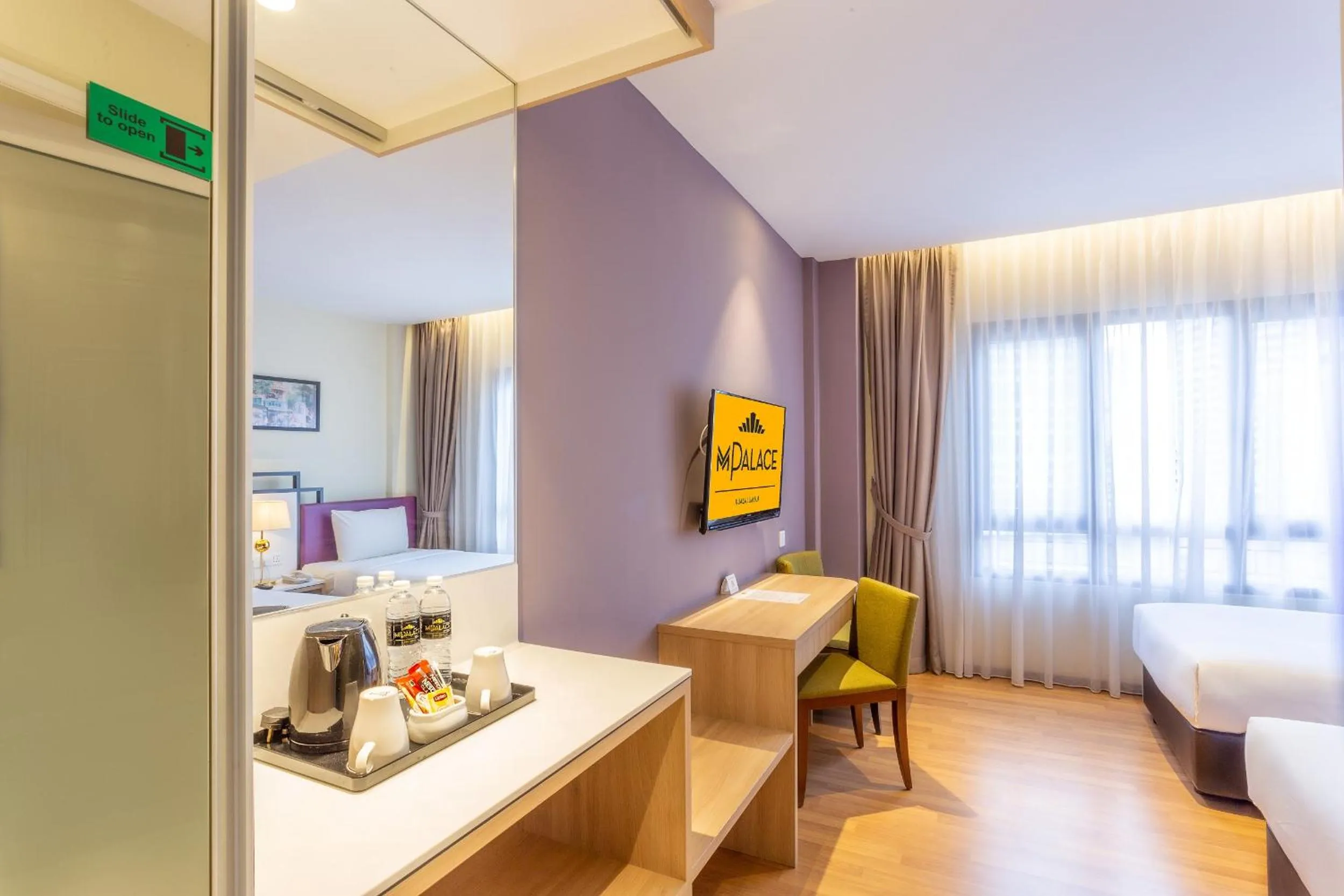 Bed in MPalace Hotel KL