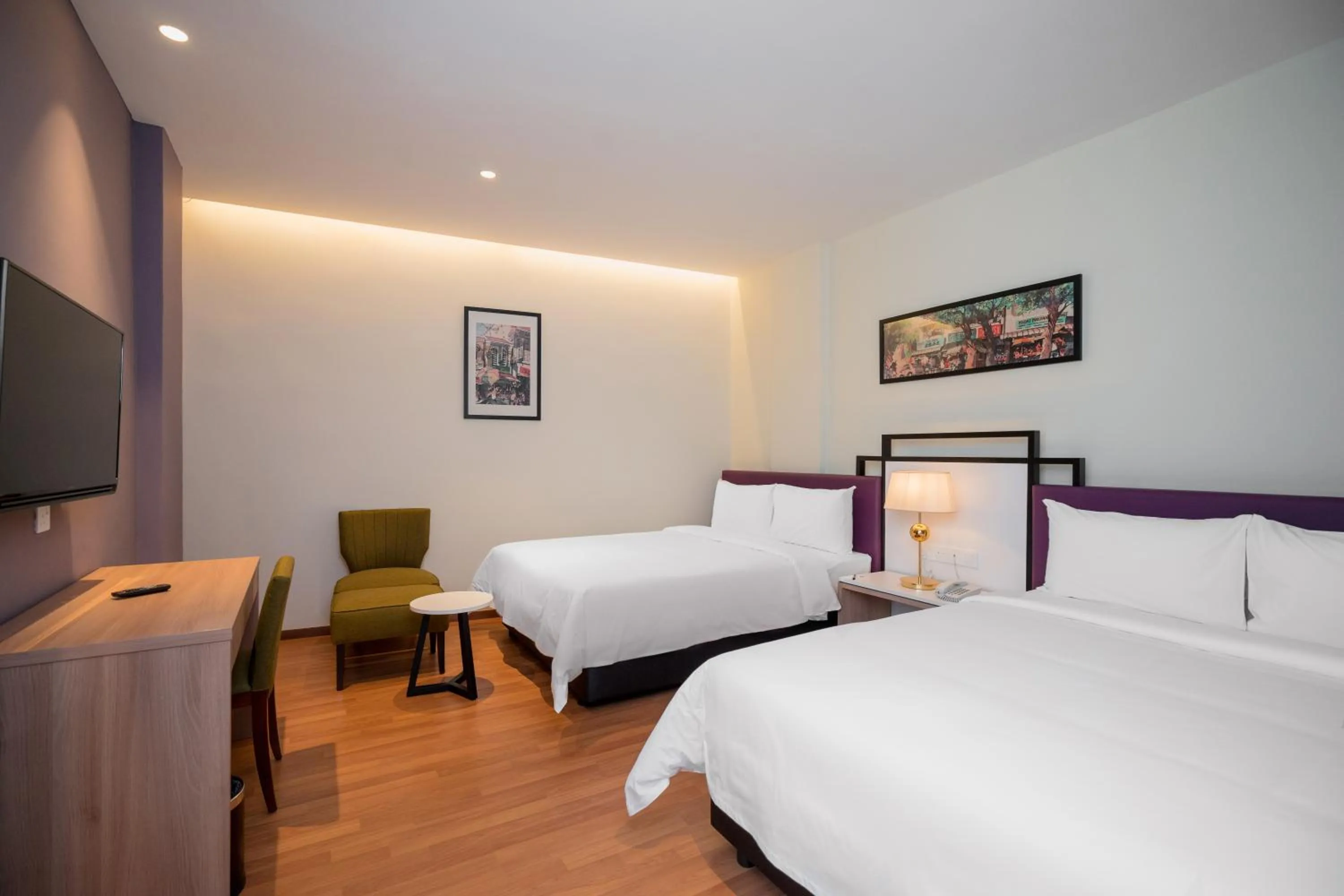 Bed in MPalace Hotel KL