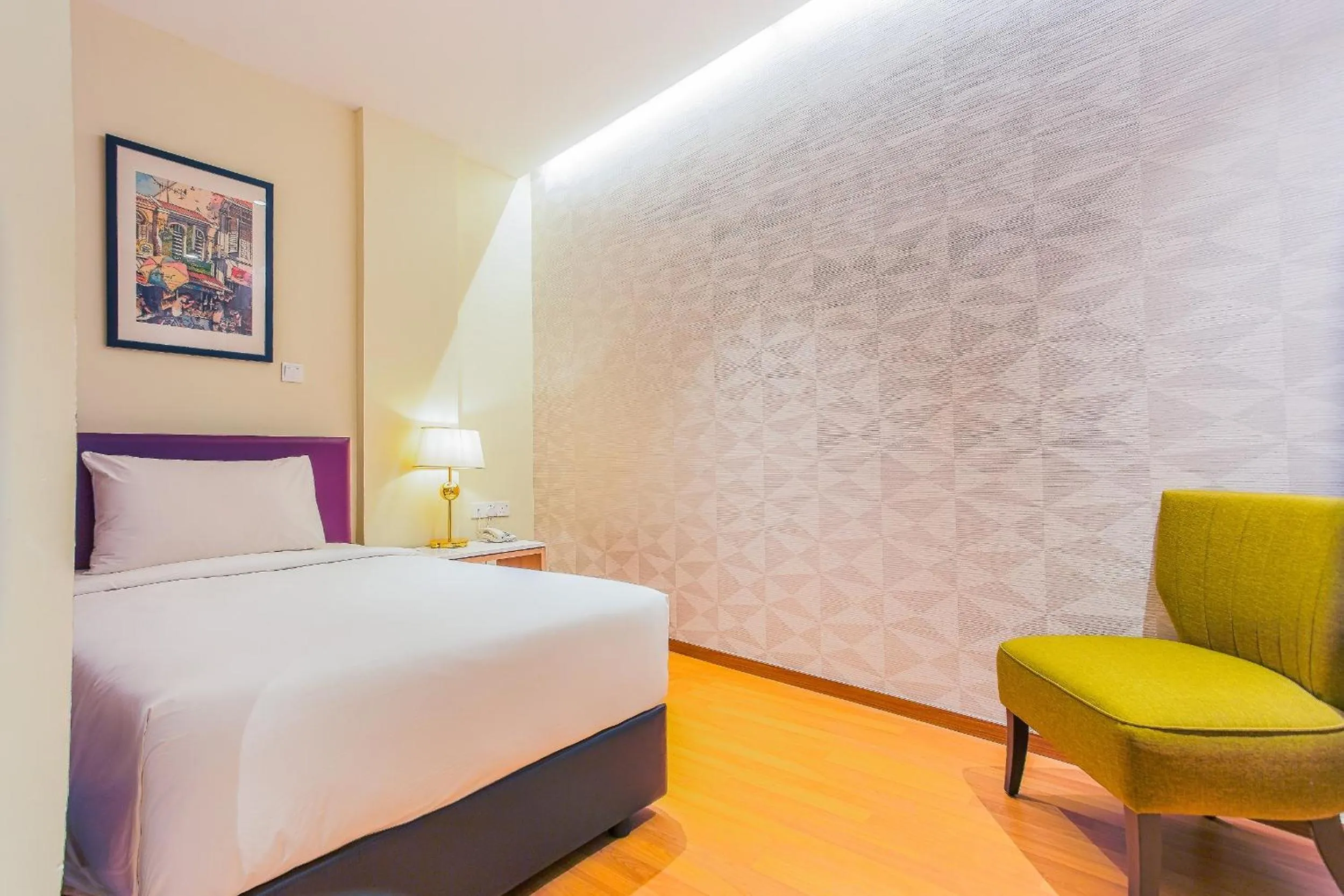 Bed in MPalace Hotel KL