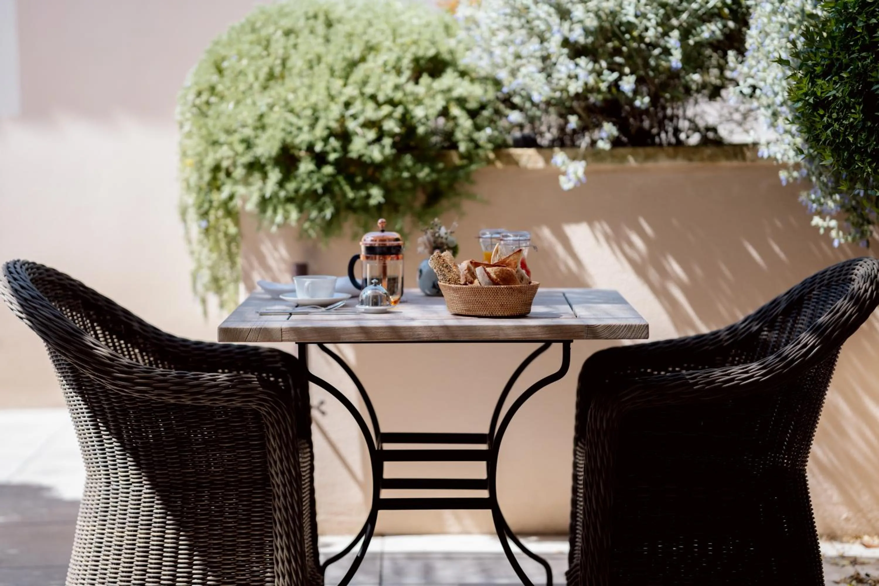 Balcony/Terrace in Coquillade Provence - Relais & Châteaux