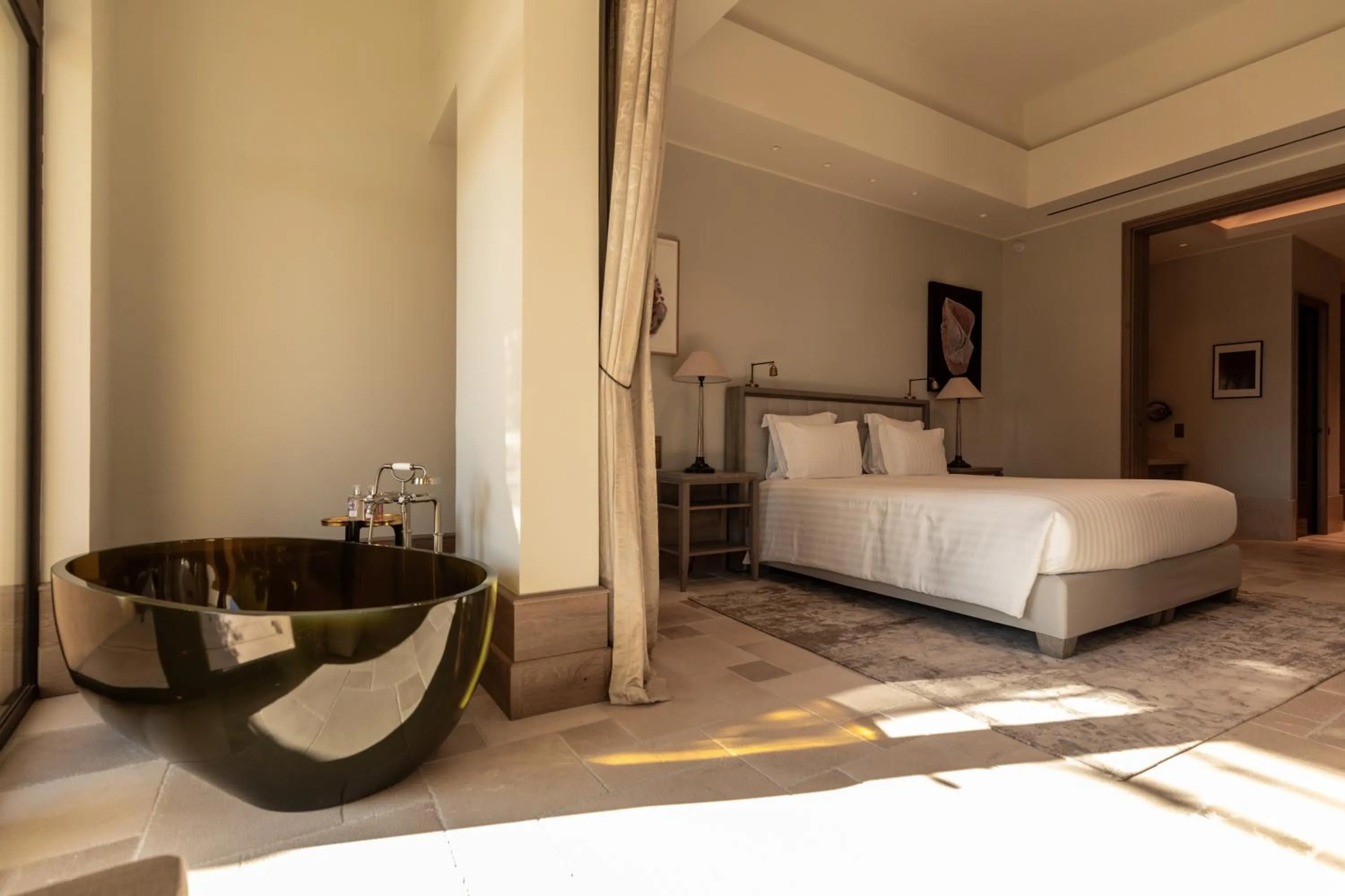 Bed in Coquillade Provence - Relais & Châteaux