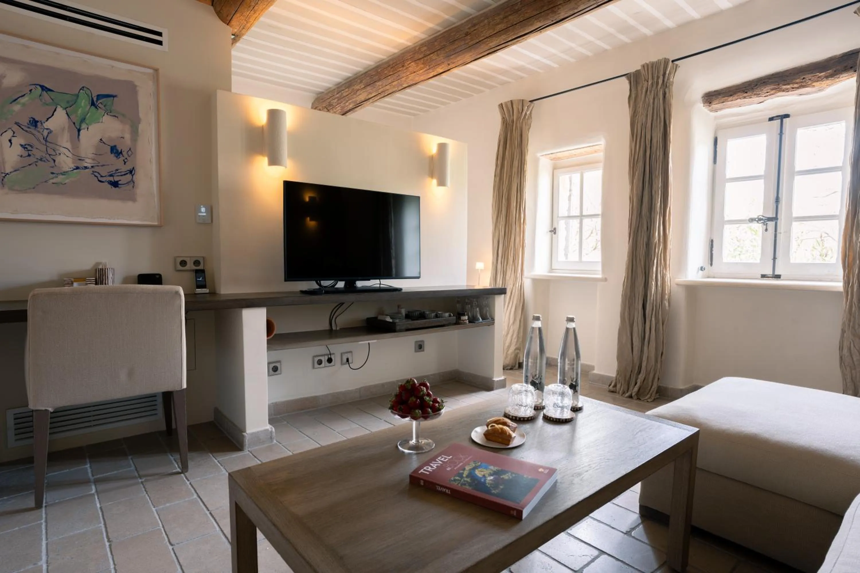 Seating area in Coquillade Provence - Relais & Châteaux