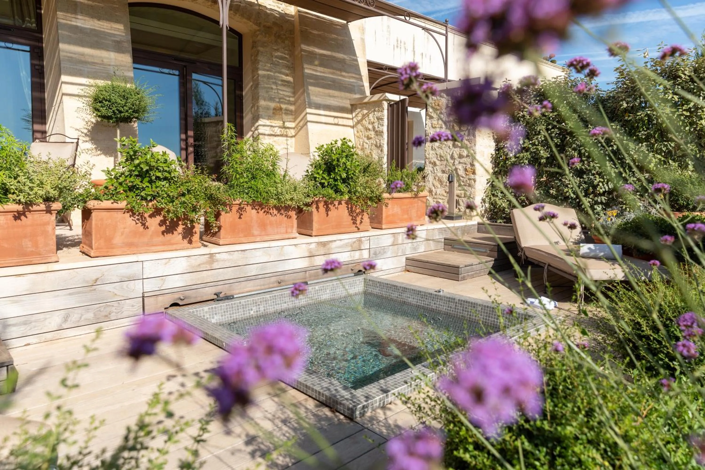 Balcony/Terrace in Coquillade Provence - Relais & Châteaux